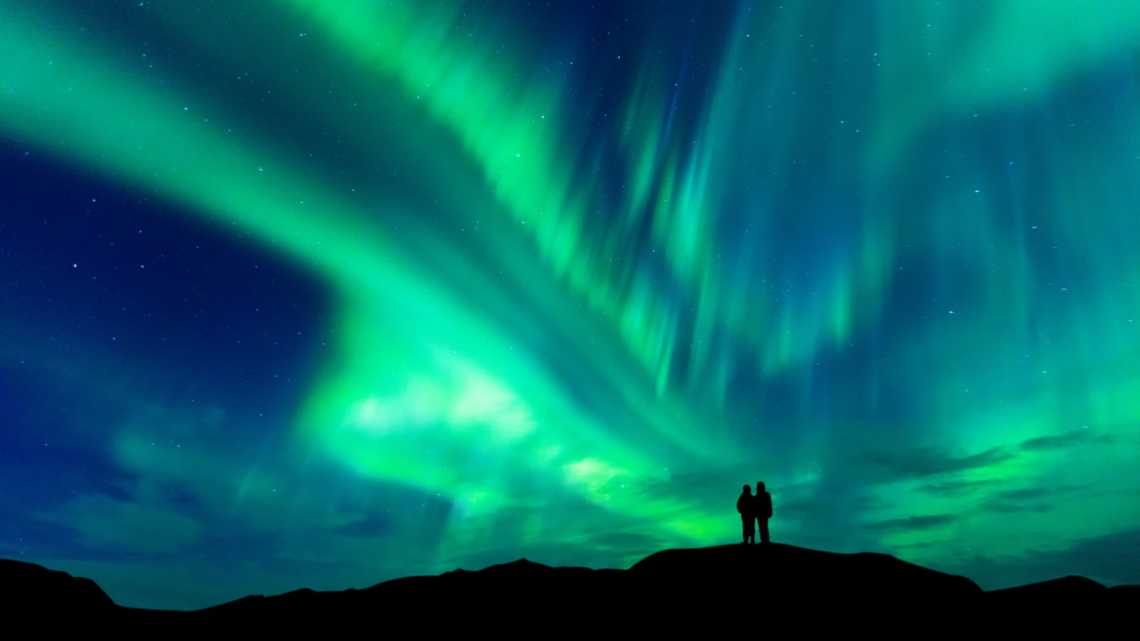 L'aurore en Islande