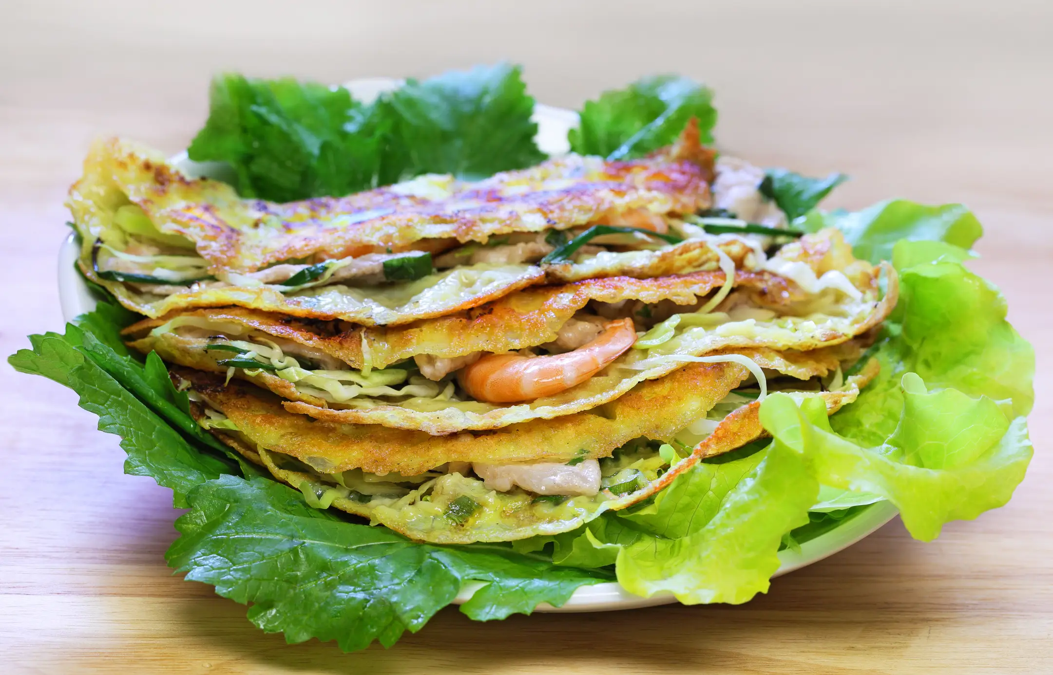 Nationalgerichte, Vietnam, Banh Xeo Banh Xeo, typisches vietnamesisches Essen