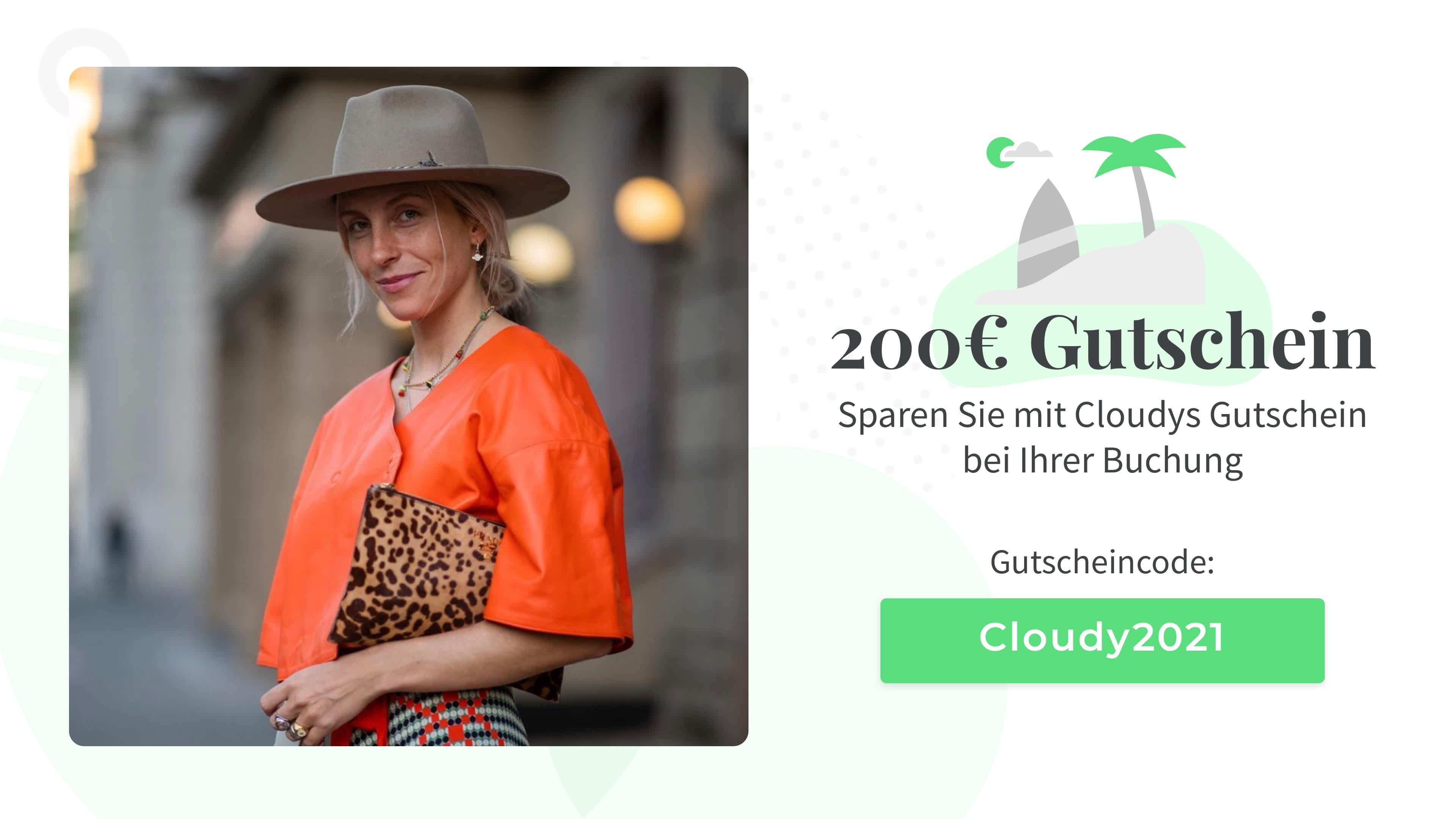 200 Euro Gutscheincode von Influencerin Cloudy für eine Traumreise mit Tourlane