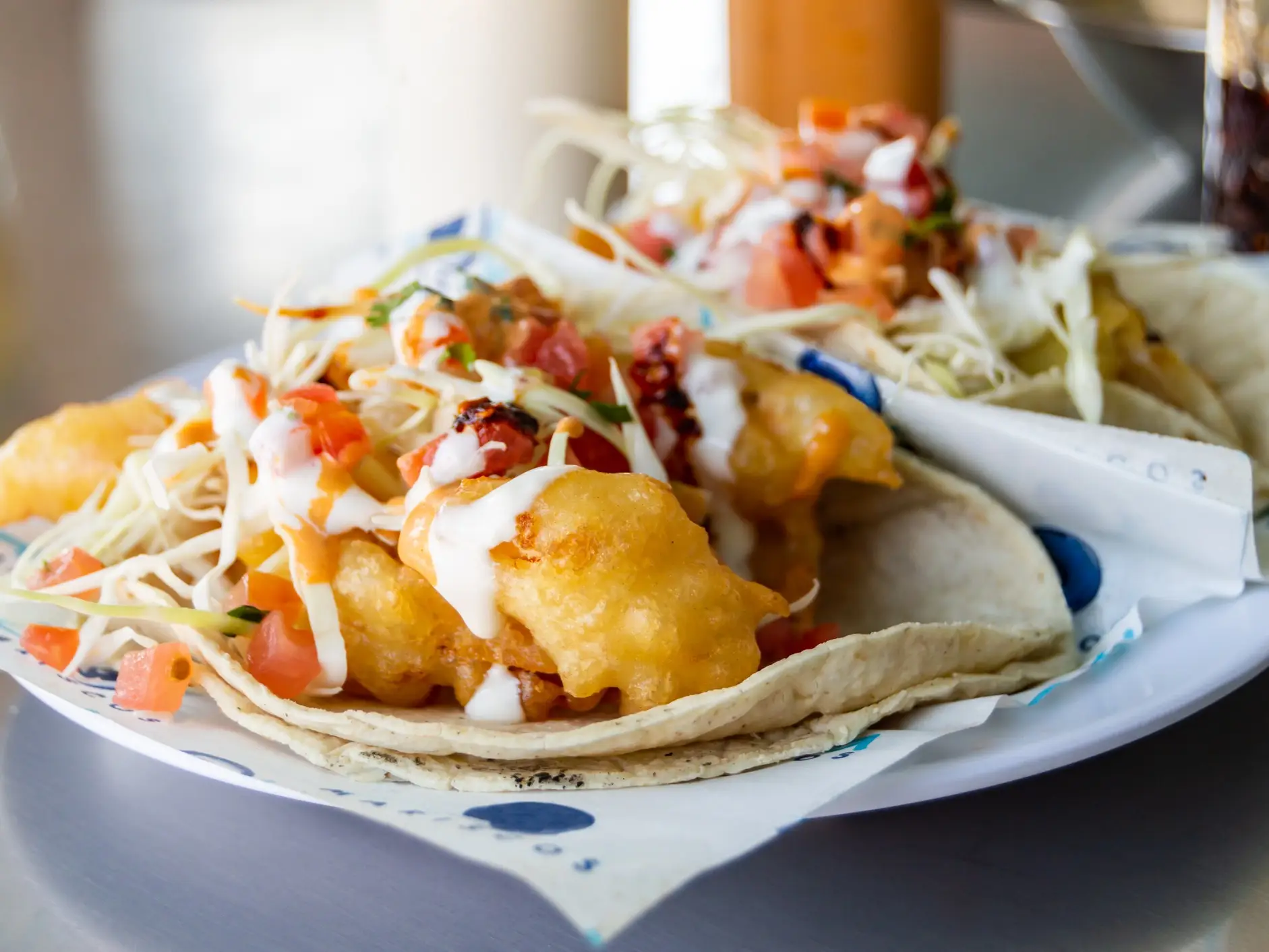 Fisch und Garnelen Tacos Fisch und Garnelen Tacos