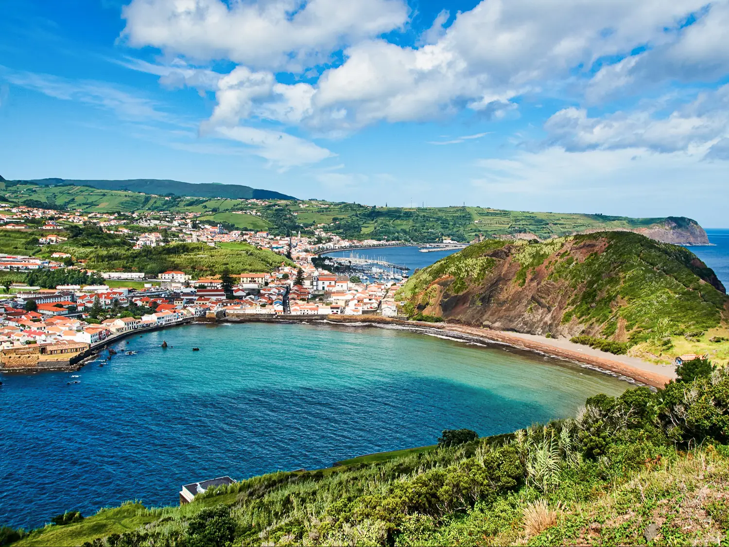 Azoren, Horta, Strand