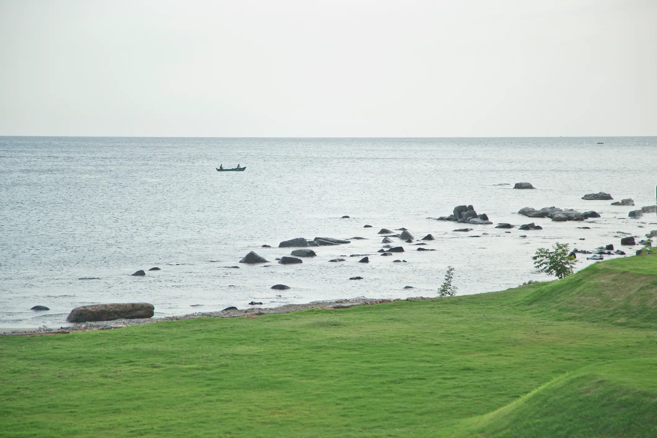 Trincomalee, Golfplatz Golfplatz mit Blick aufs Meer