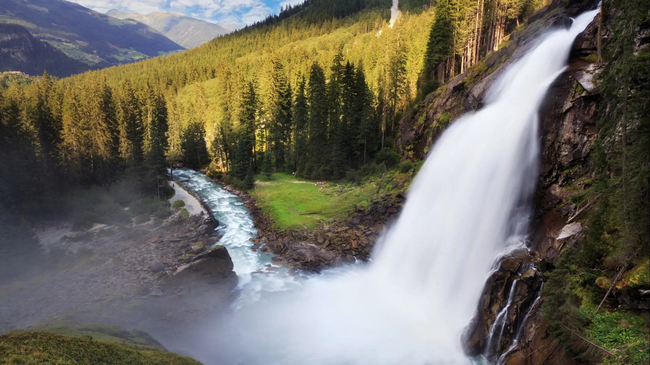 Cascade Krimml, Autriche