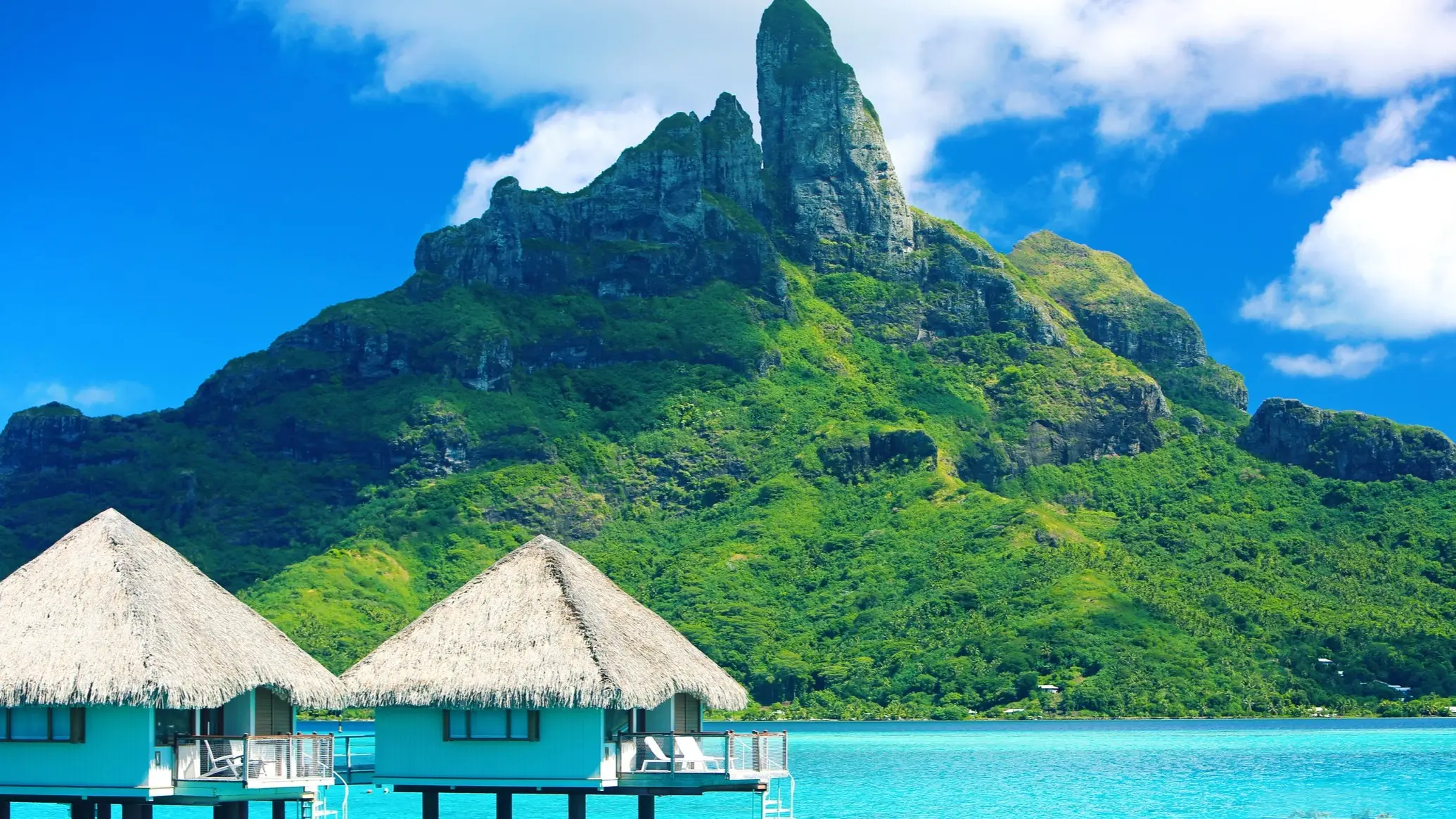 Polynésie Française, Bora Bora, Mont Otemanu