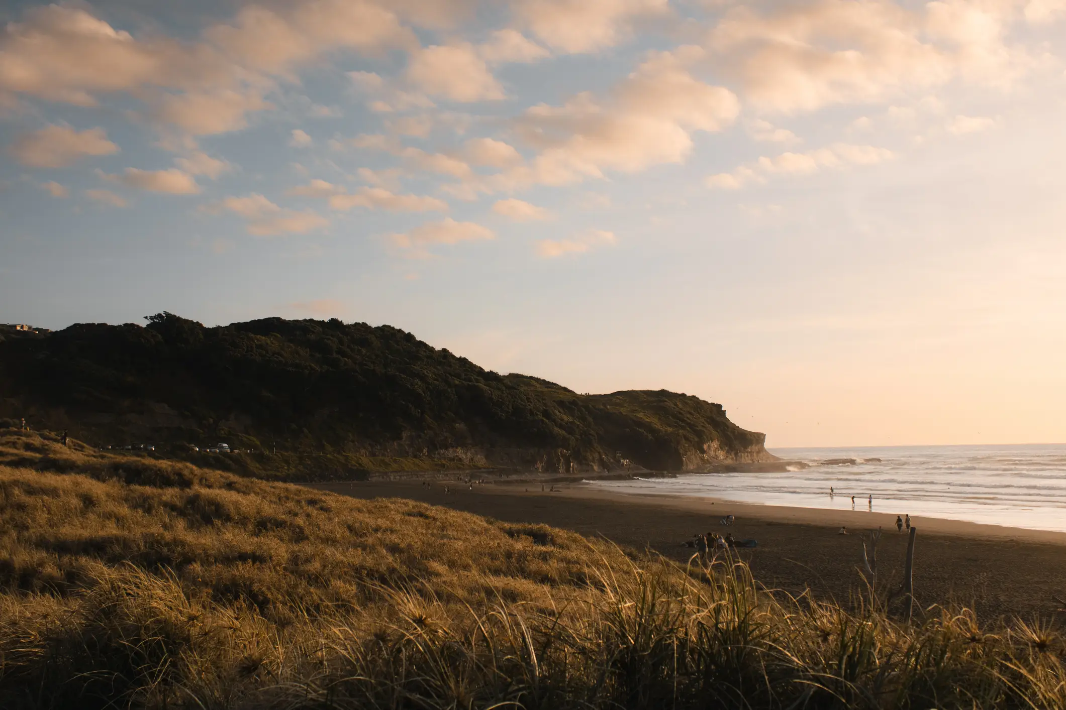 Muriwai Beach Surfen Neuseeland