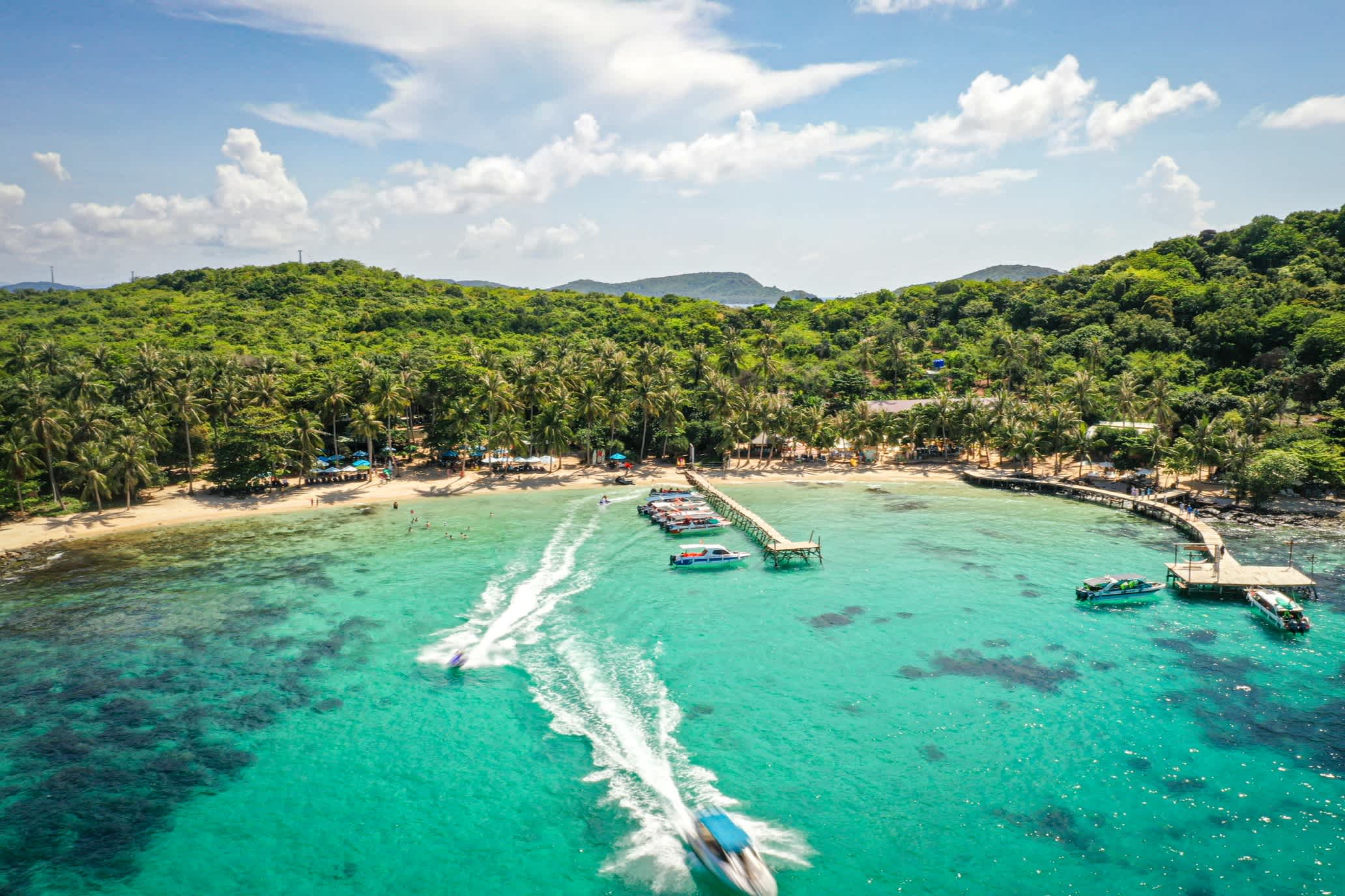 Luftaufnahme Strand Phu Quoc