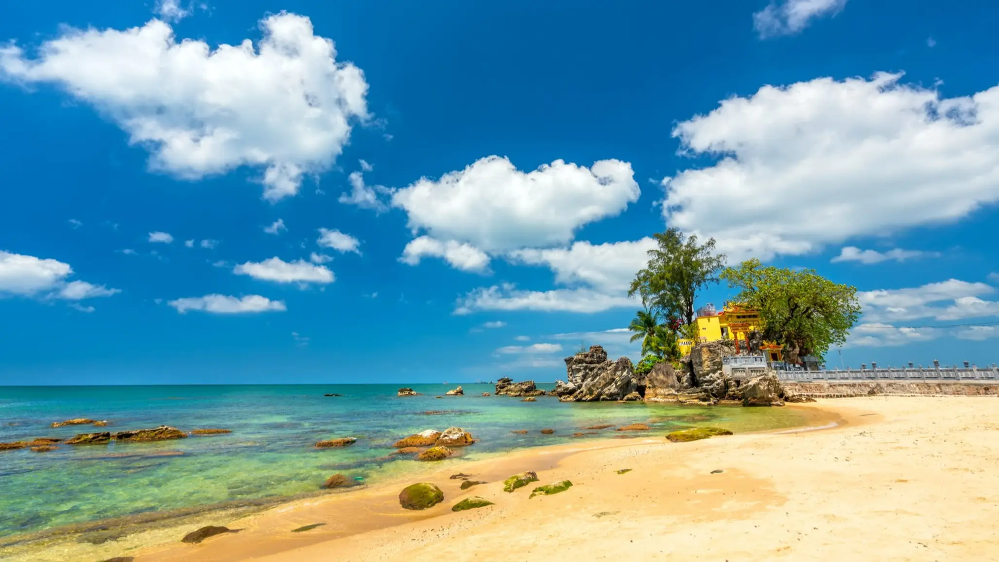 Vietnam, Phu Quoc Plage de soleil sur l'île aux perles de Phu Quoc, Vietnam