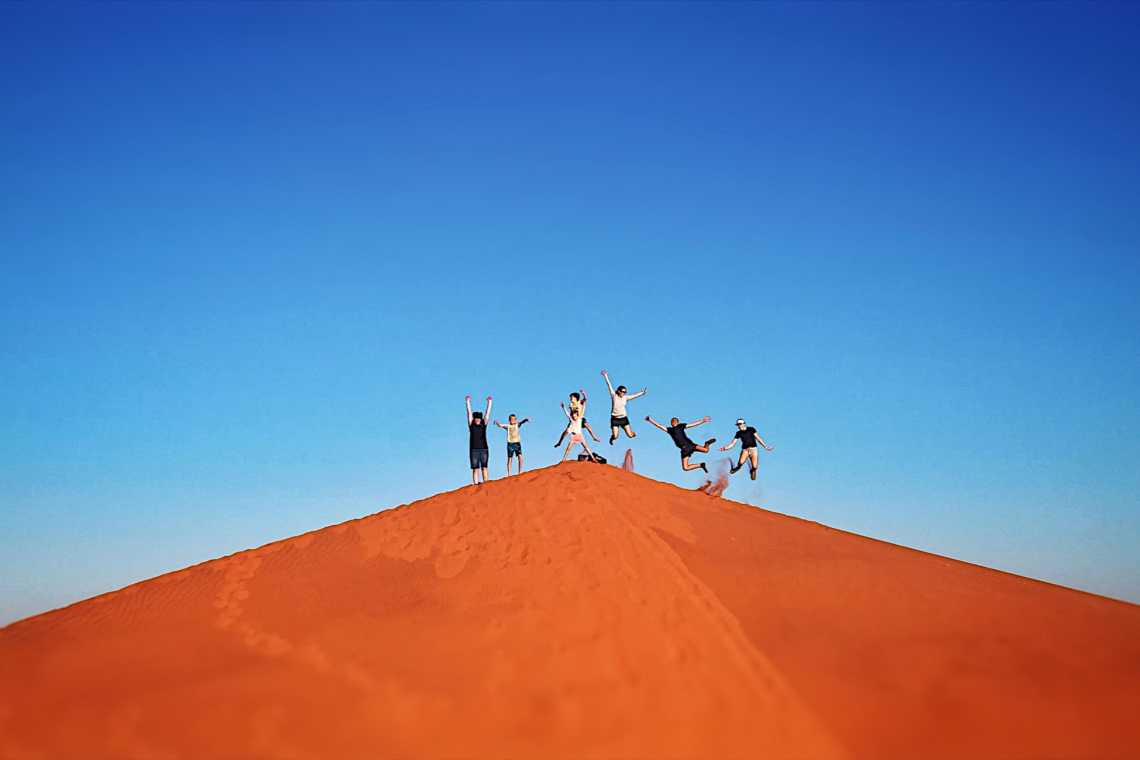 Partez en voyage de groupe en Namibie à la meilleure période