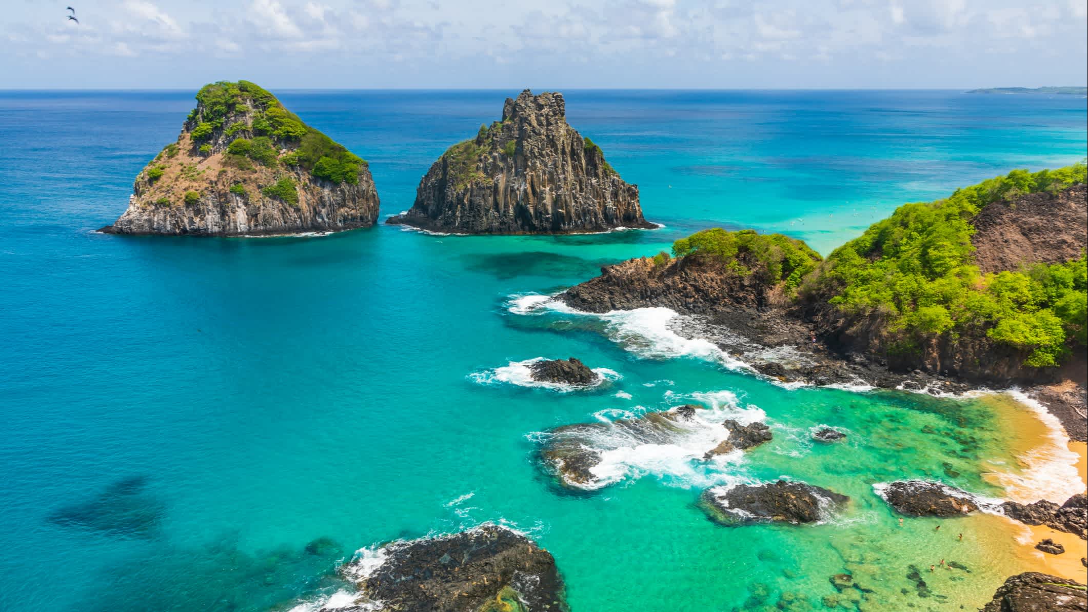 Fernando de Noronha est une île tropicale paradisiaque au large du Brésil