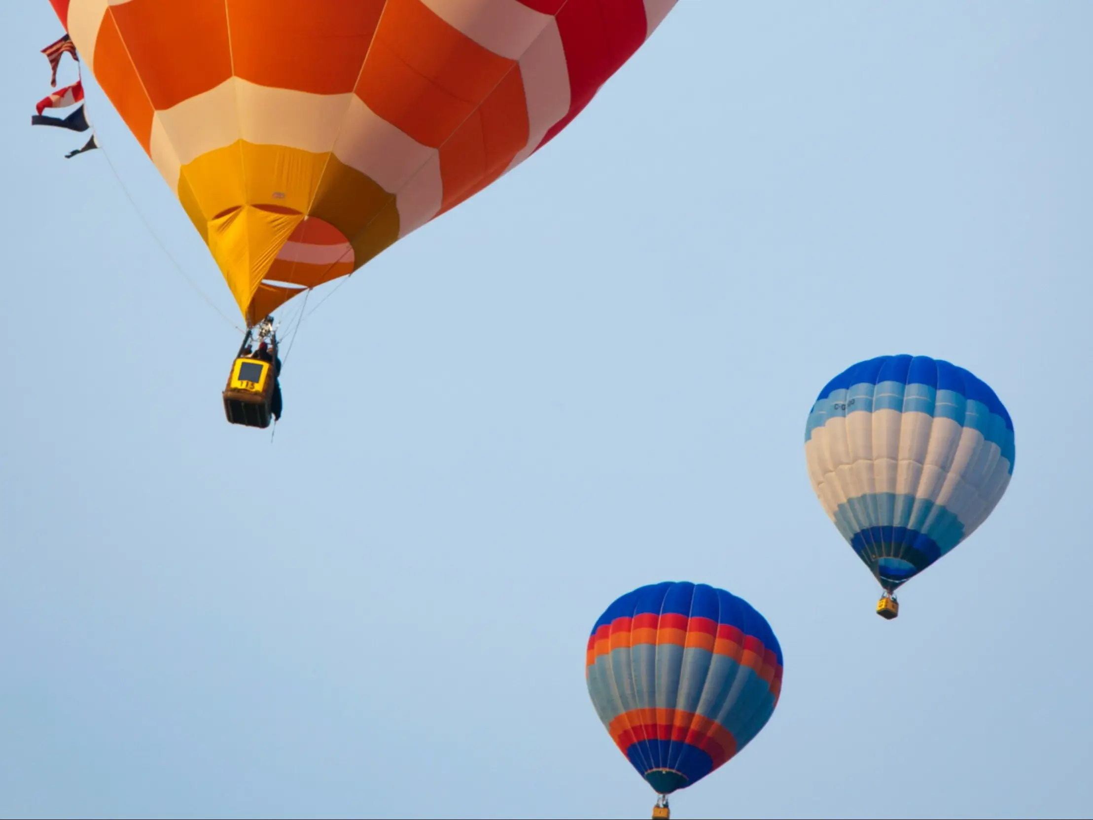 Kanada, Quebec, Heißluftballons