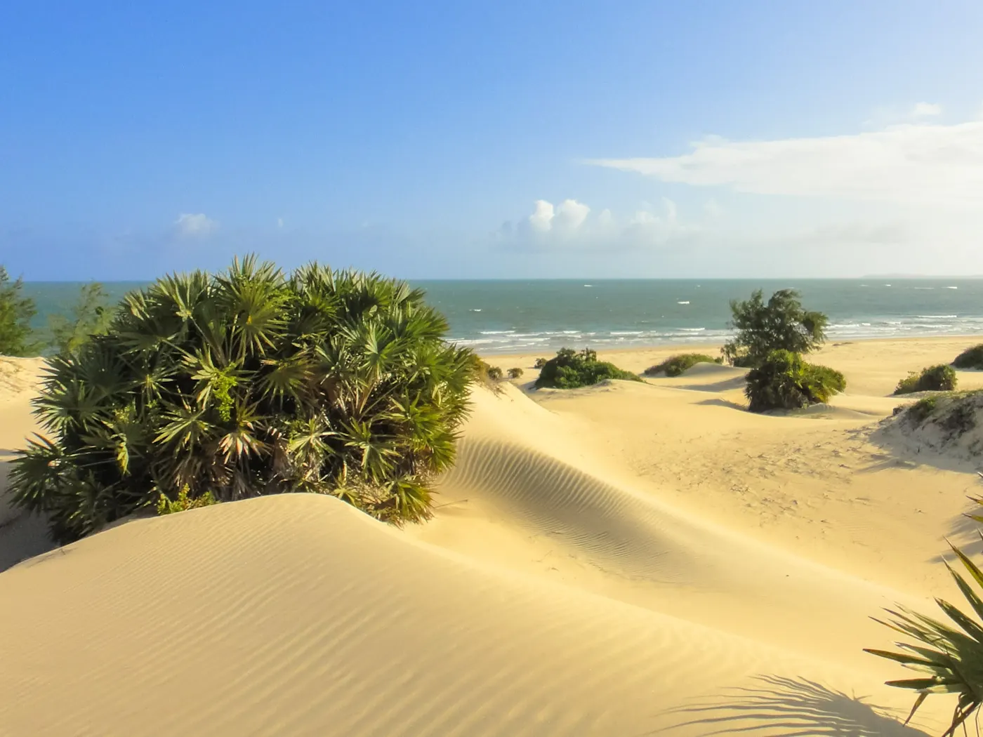 Shela-Strand, Lamu , Kenia Der Shela-Strand mit endlosen Weiten auf der Insel Lamu in Kenia