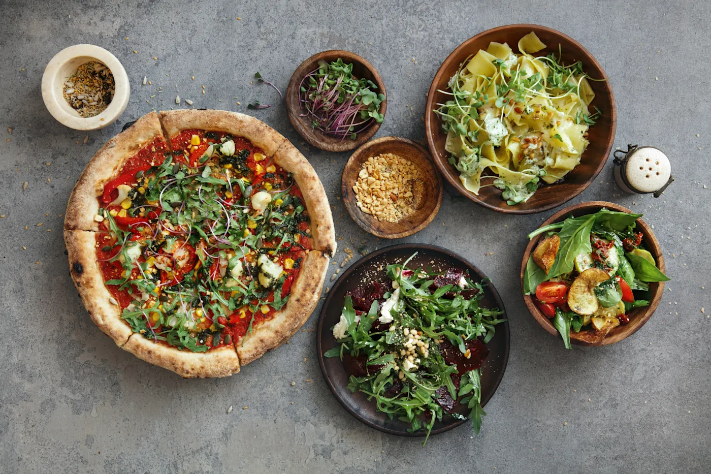 Italien, Essen Vegetarische Gerichte