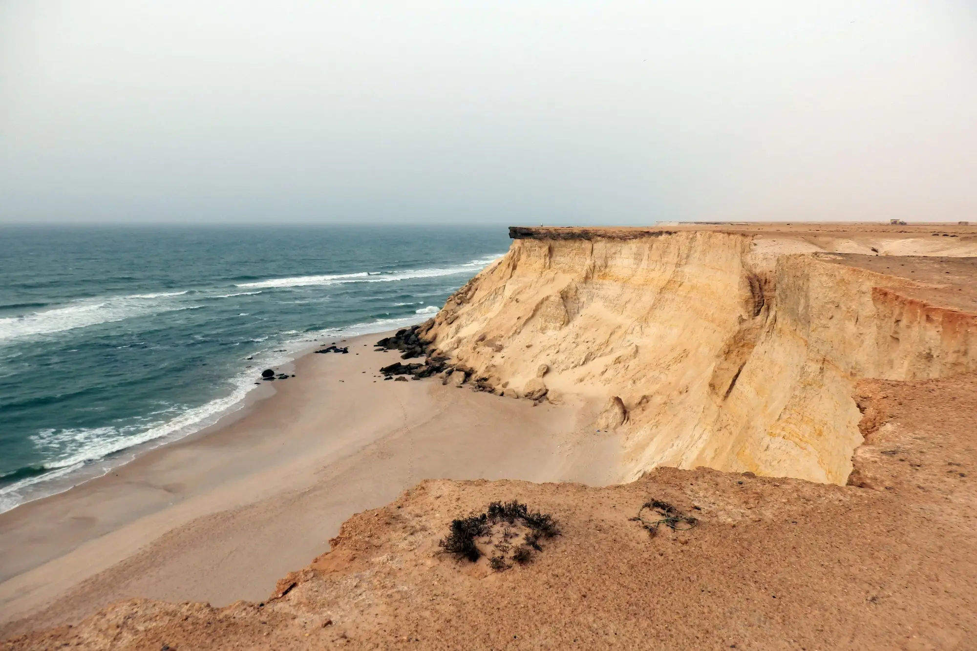 Atlantikküste in der Westsahara bei Dakhla

