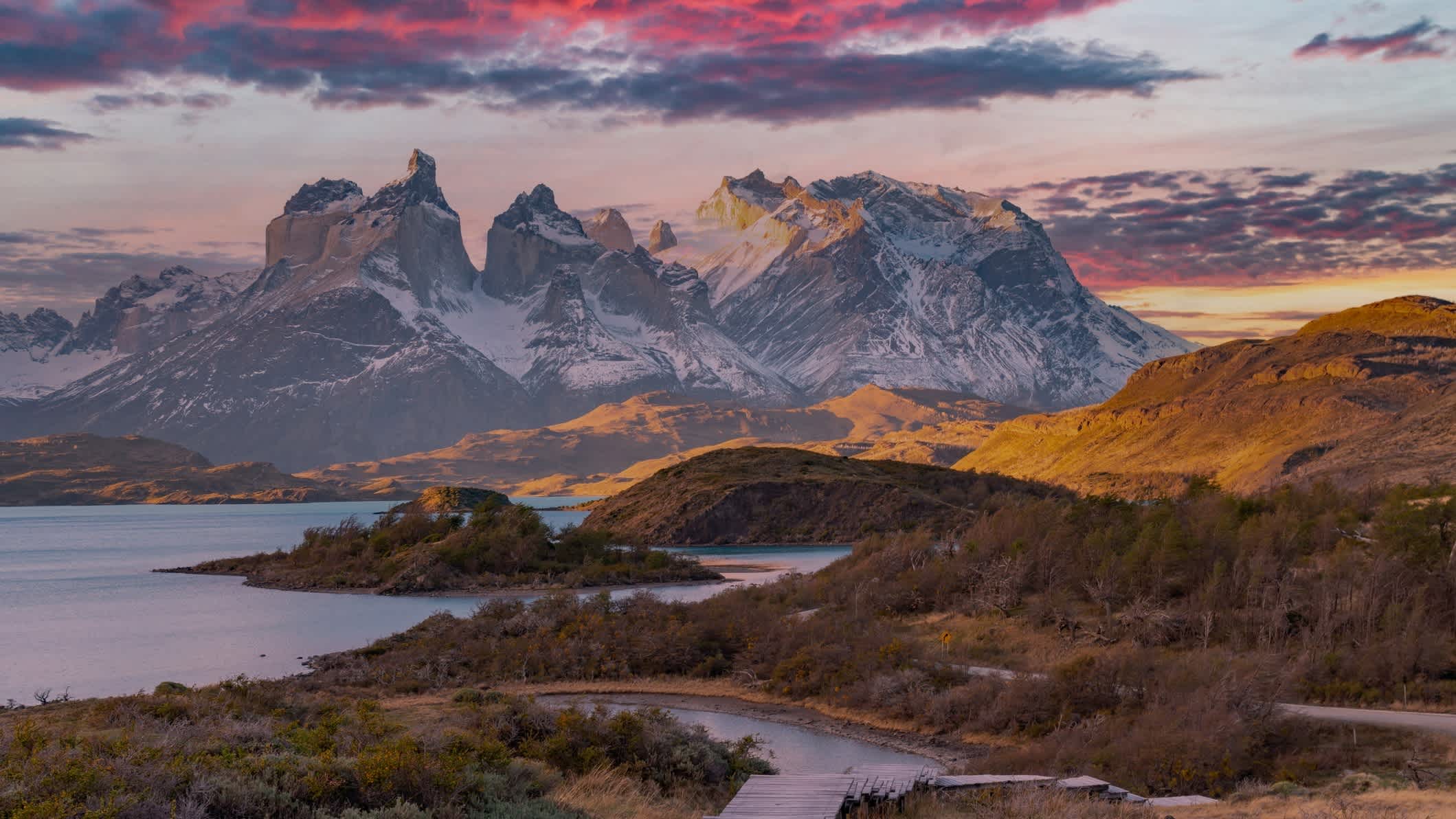 Vue sur le parc national Torres del Paine