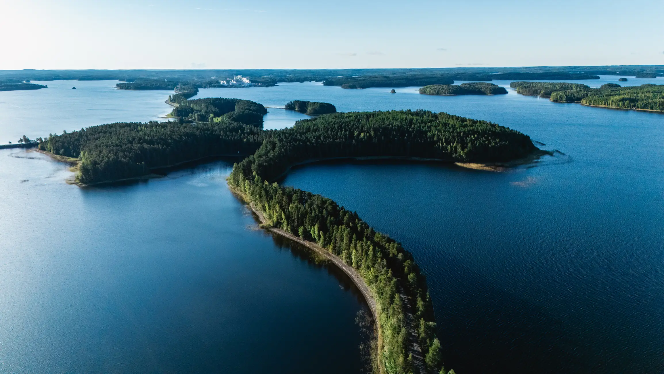 Finnland, Insel, Luftaufnahme, Ankunft, Baum Finnland, Insel, Luftaufnahme, Ankunft, Baum