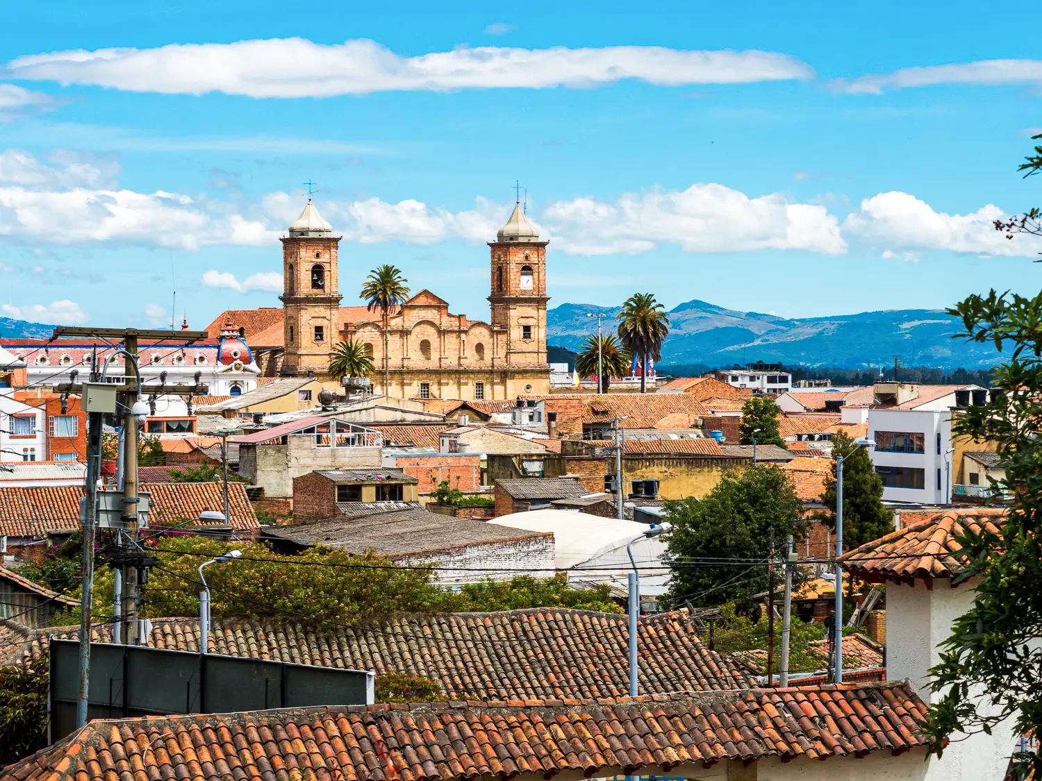 Colombie, Bogota, vue panoramique de la ville