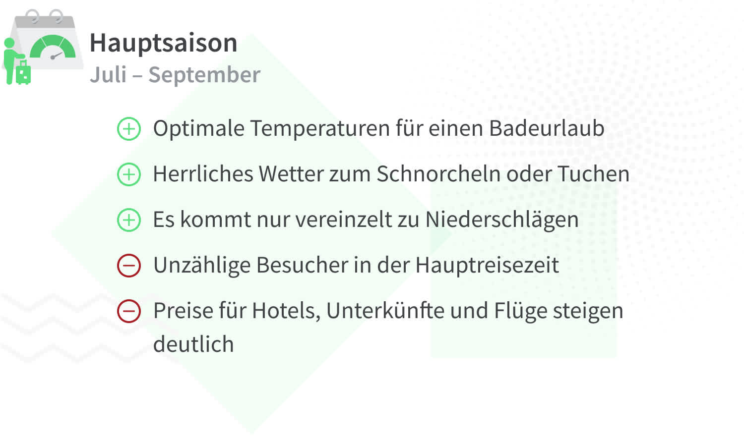 Vorteile und Nachteile von Reisen nach Toskana in der Hauptsaison