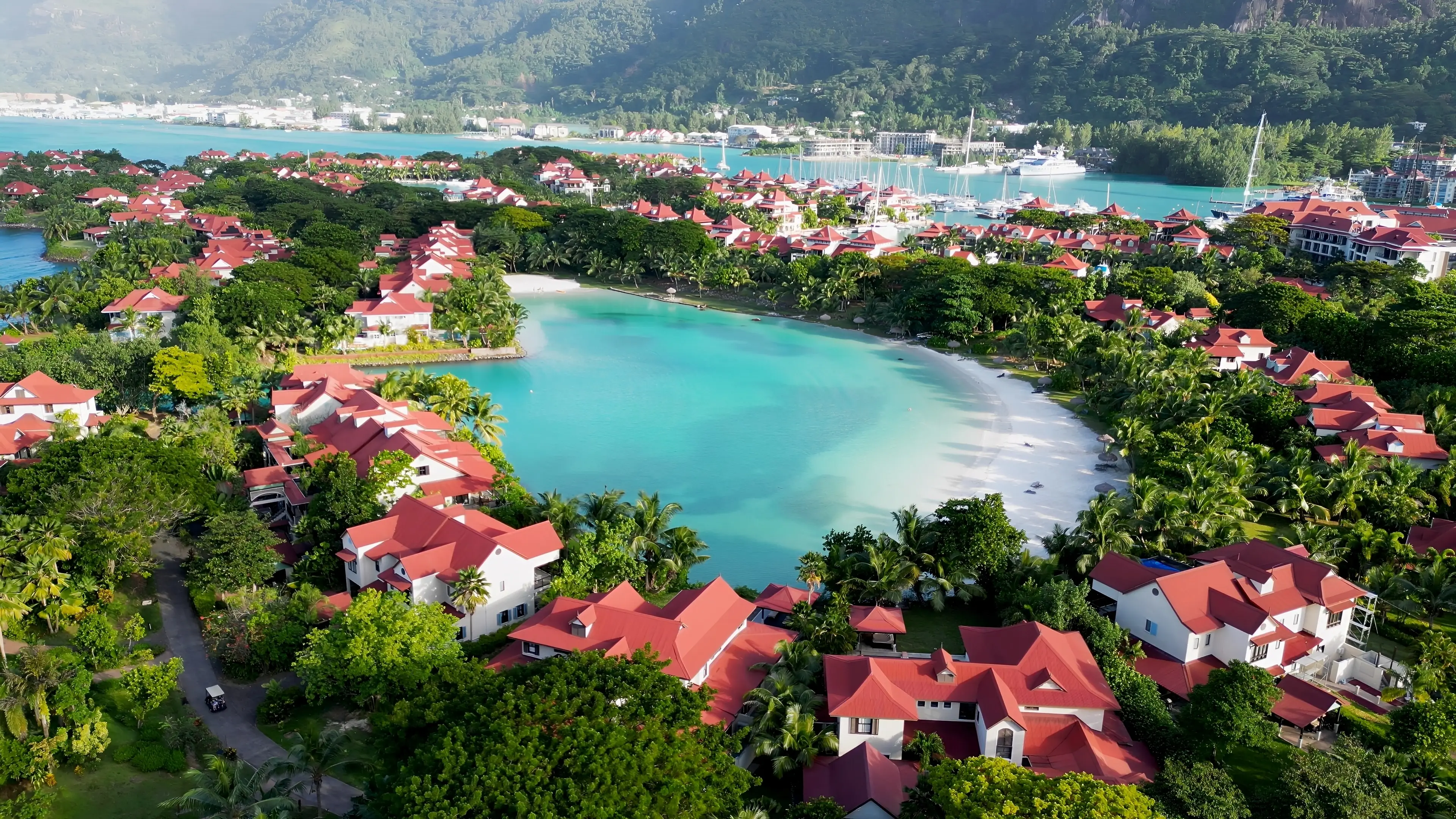 Île de Mahé, à Victoria, aux Seychelles.