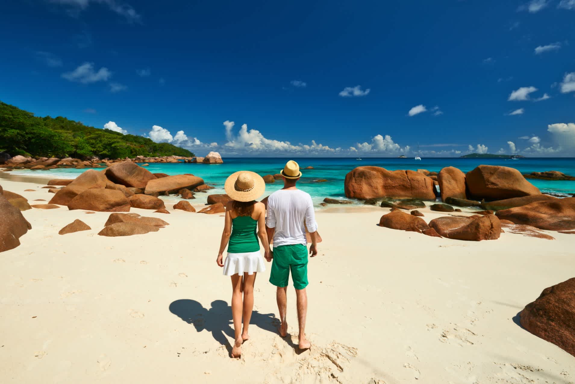 Wer zwischen März und Oktober seine Flitterwochen auf den Seychellen verbringt, kann mit angenehmen Temperaturen rechnen.