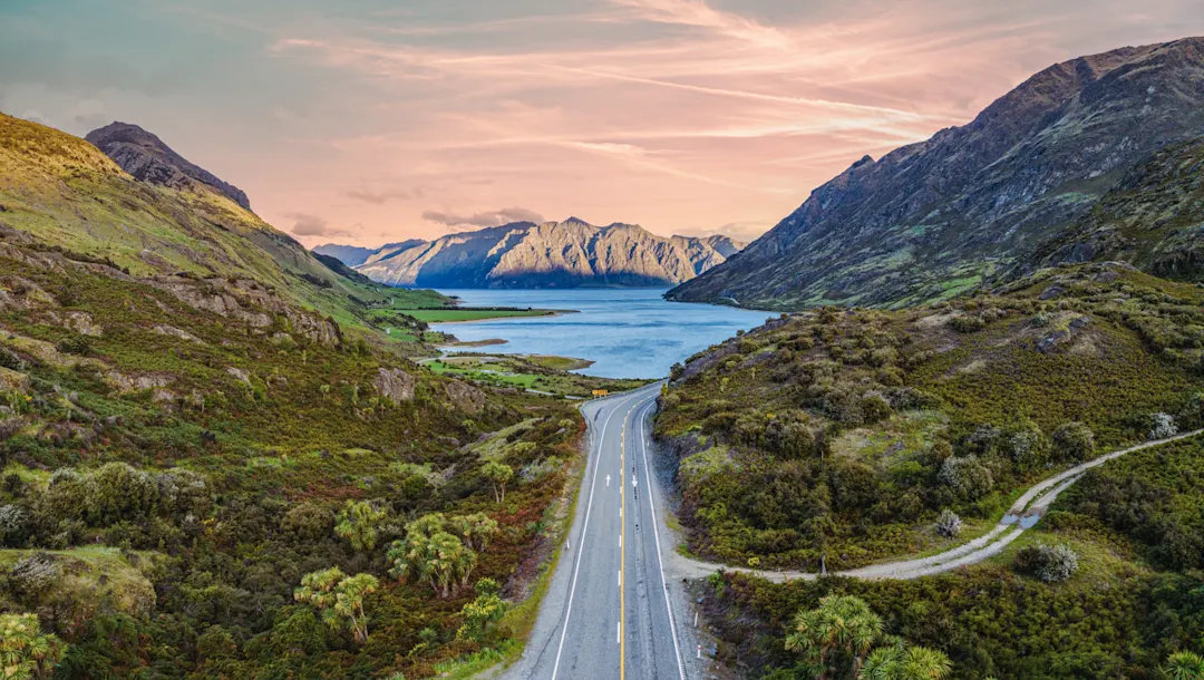 Neuseeland-Roadtrip am Lake Hawea

