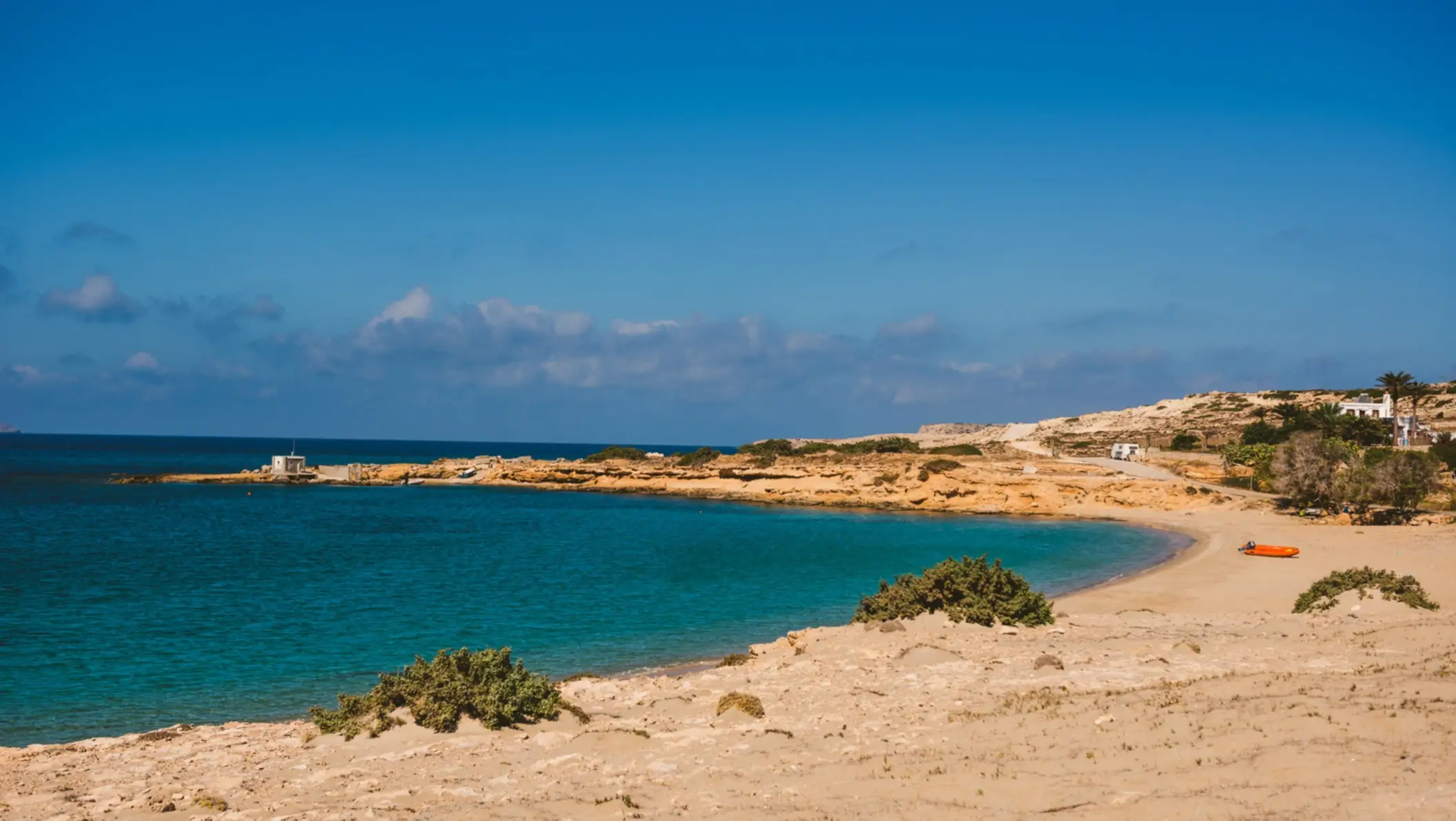 Pounta Beach, Paros, Griechenland Aufnahme des Pounta Beach auf Paros, Griechenland