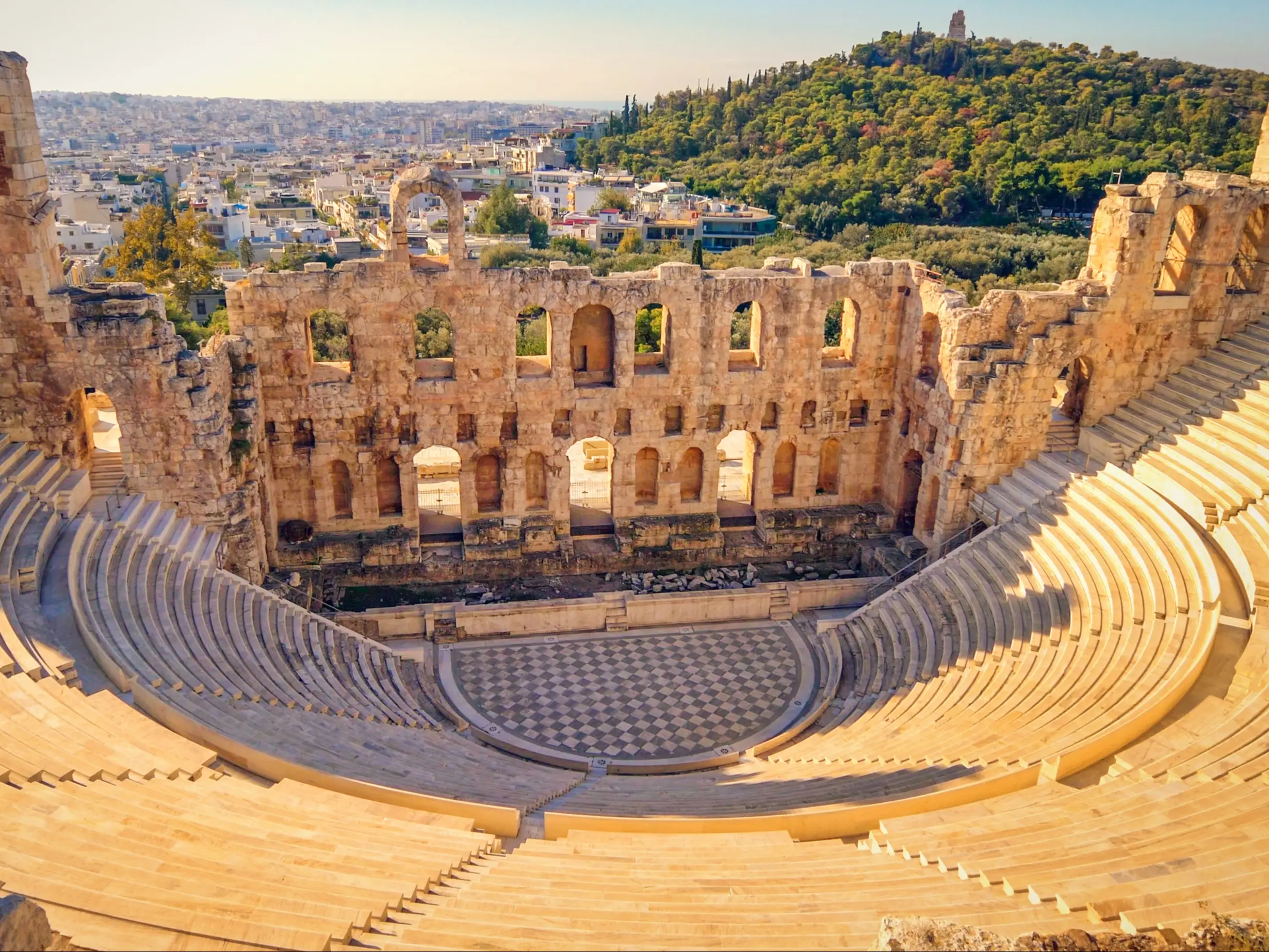 Dionysos Theater in der Akropolis, Athen, Griechenland