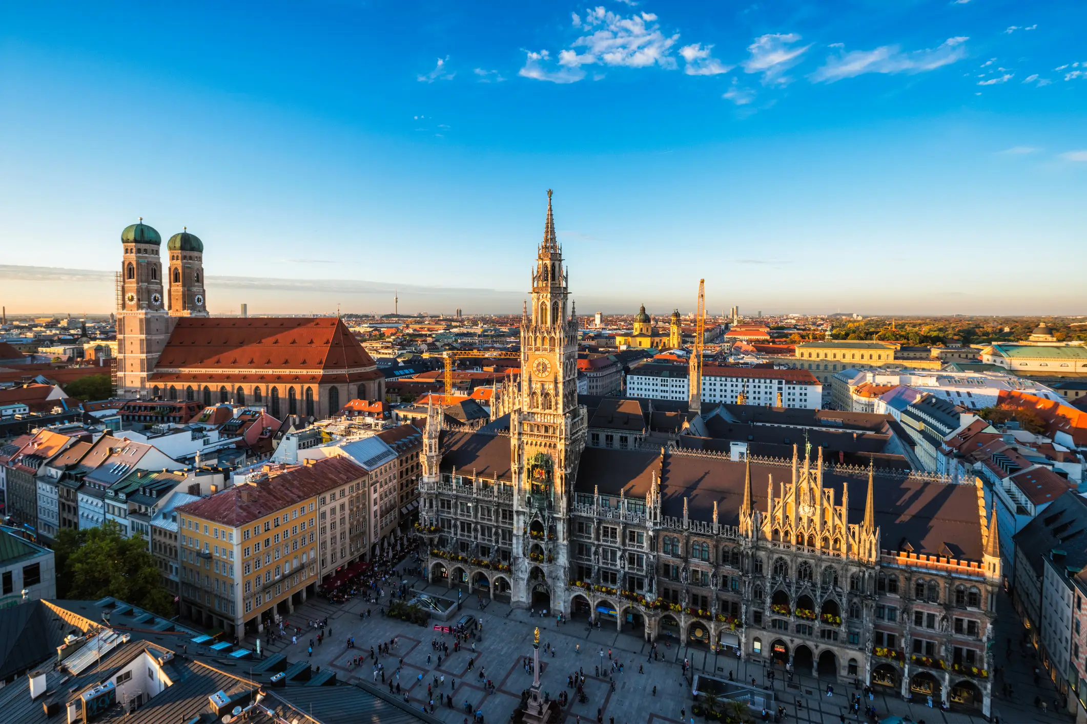 Marienplatz & Munich’s Beer Gardens