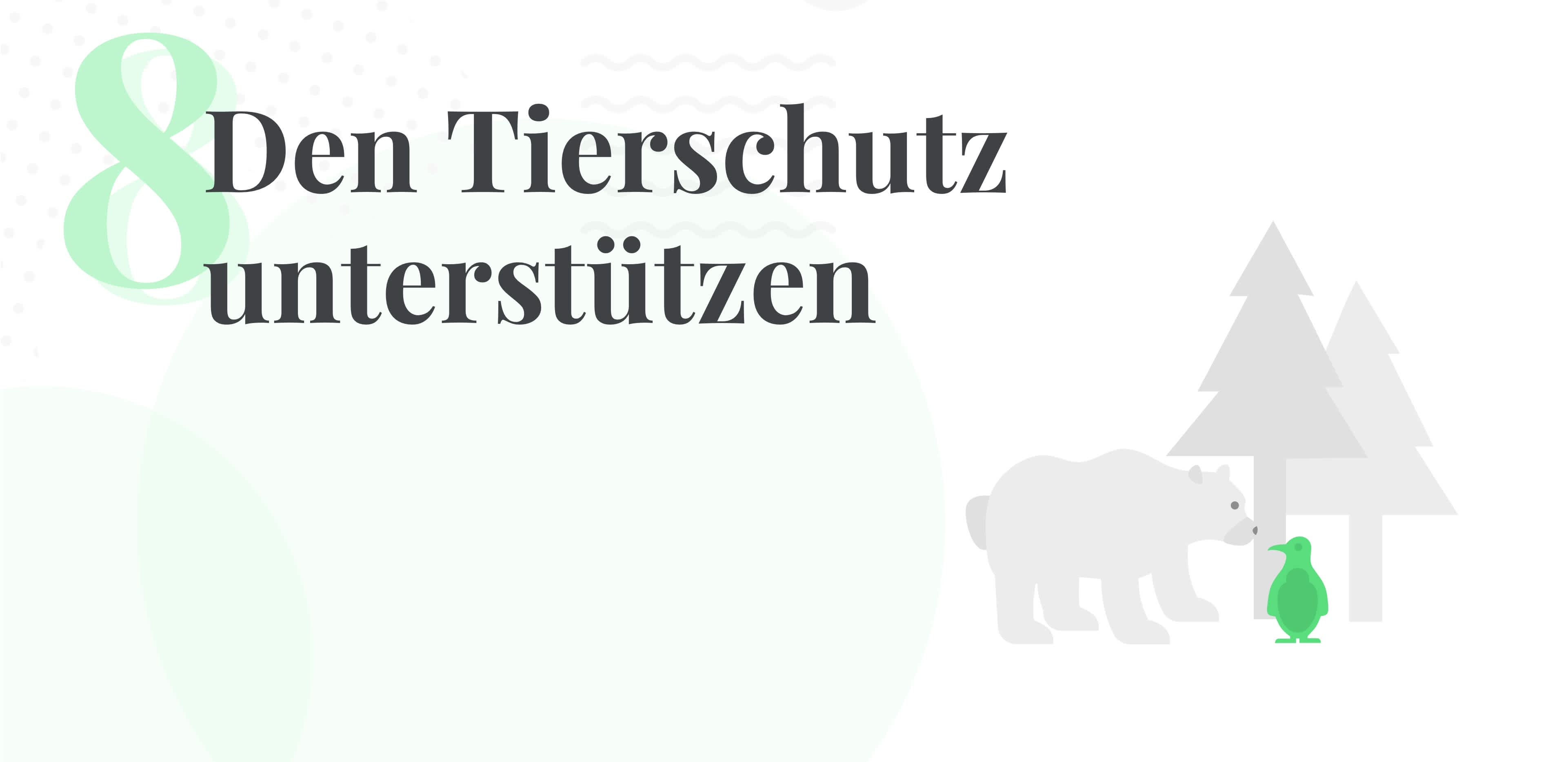 Schritt 8 für nachhaltiges Reisen: Tierschutz unterstützen