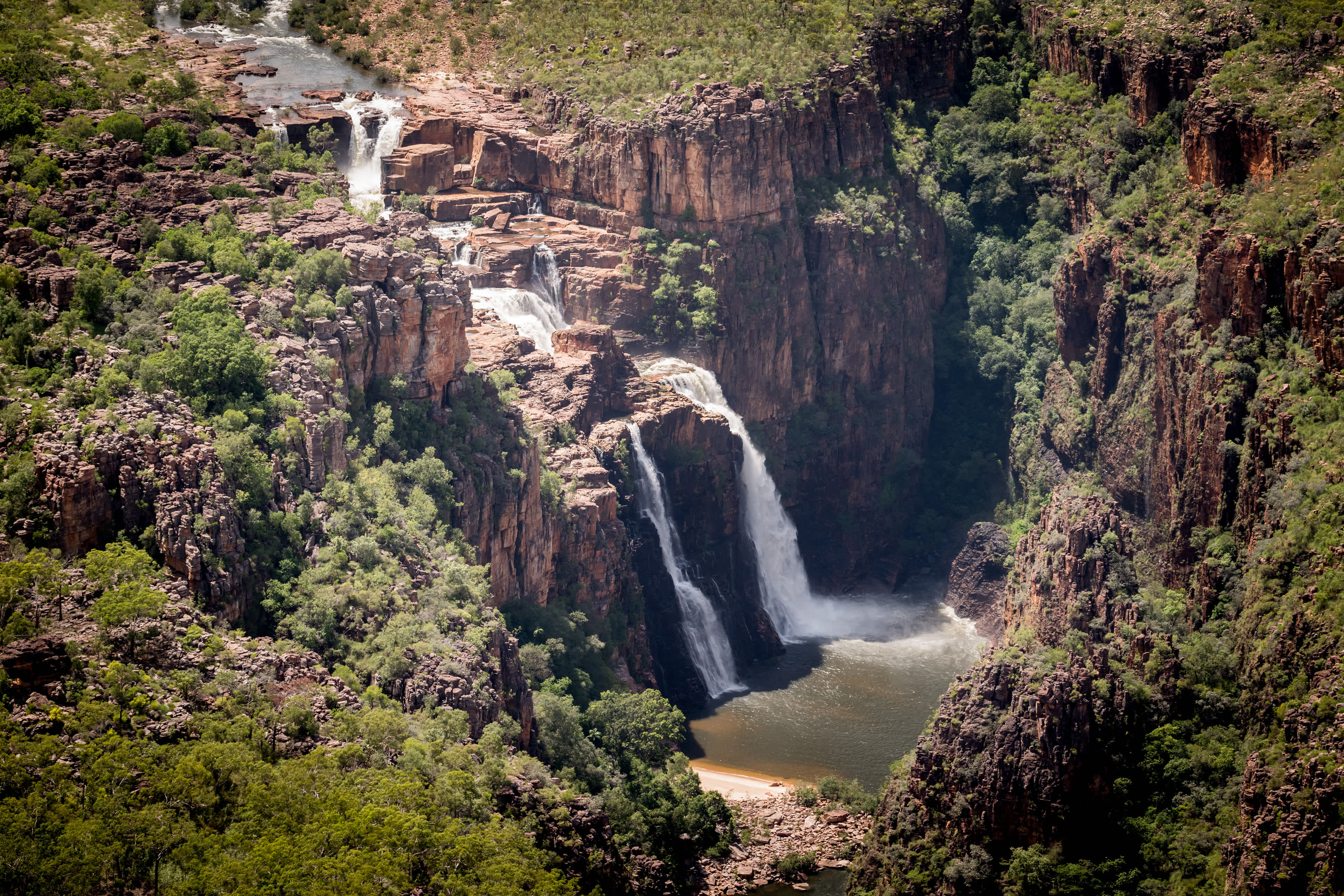 Wasserfall im Kakadu Nationalpark