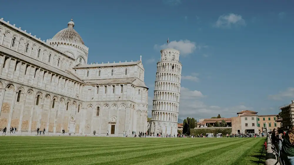 Leaning Tower of Pisa in Italy