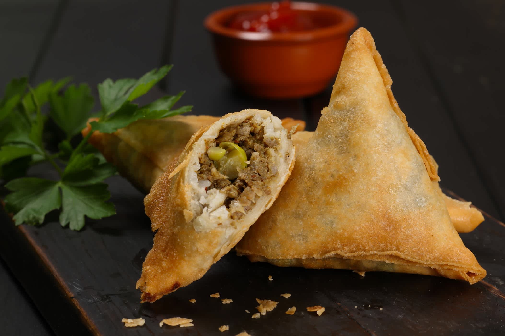 Fleisch Samosa