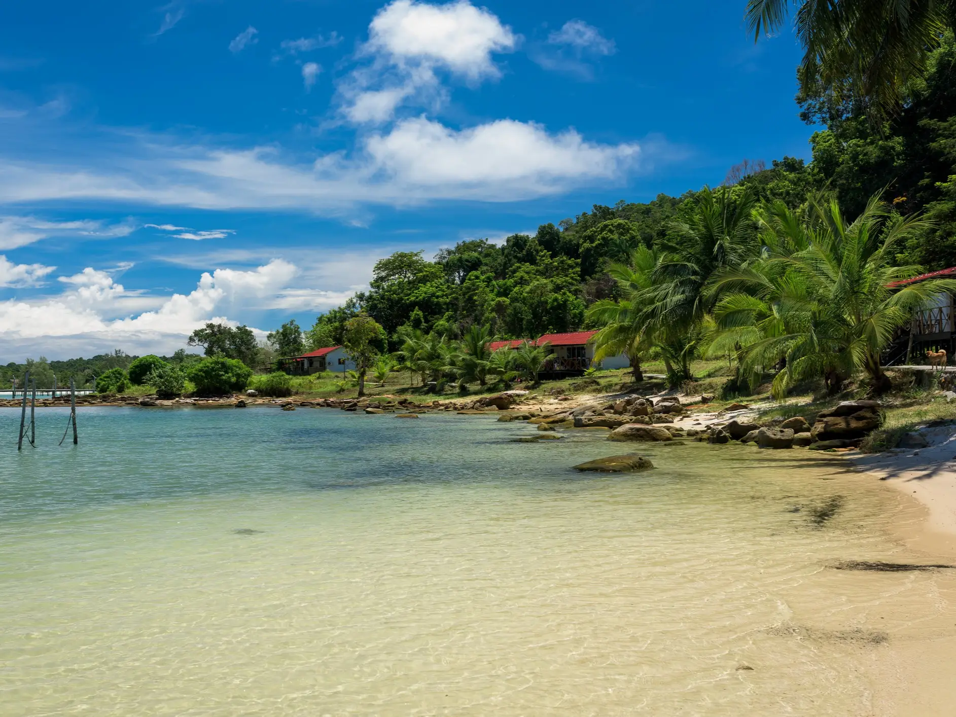 Kambodscha, Strand, Koh Rong Samloem