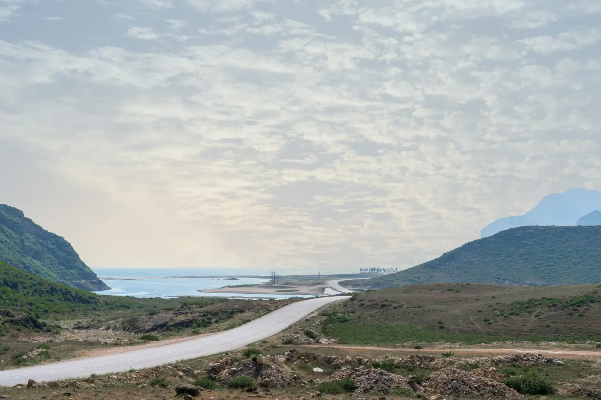 Route côtière près de Salalah