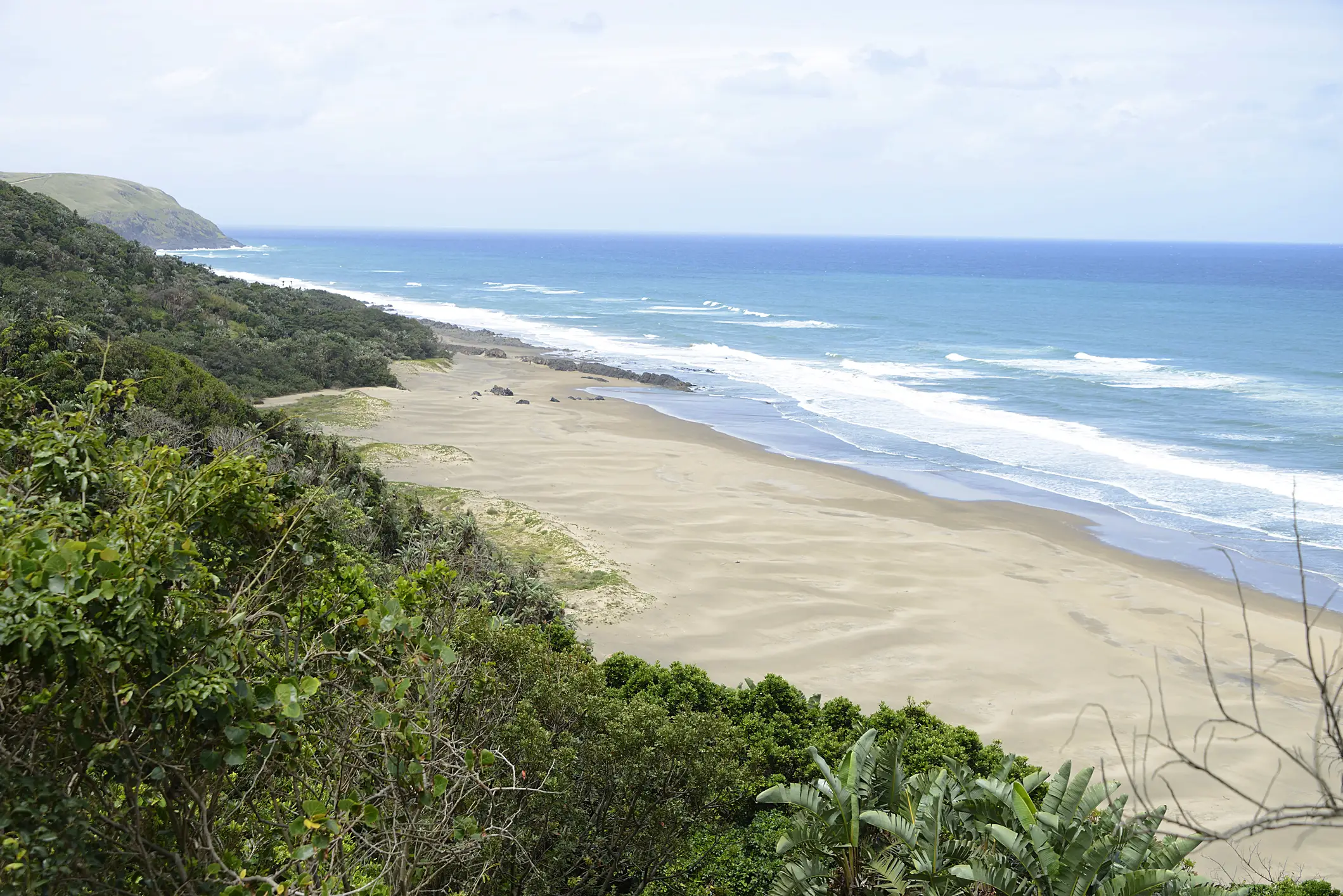 Südafrika, Port St. Johns, Strand Strand von Port St. Johns