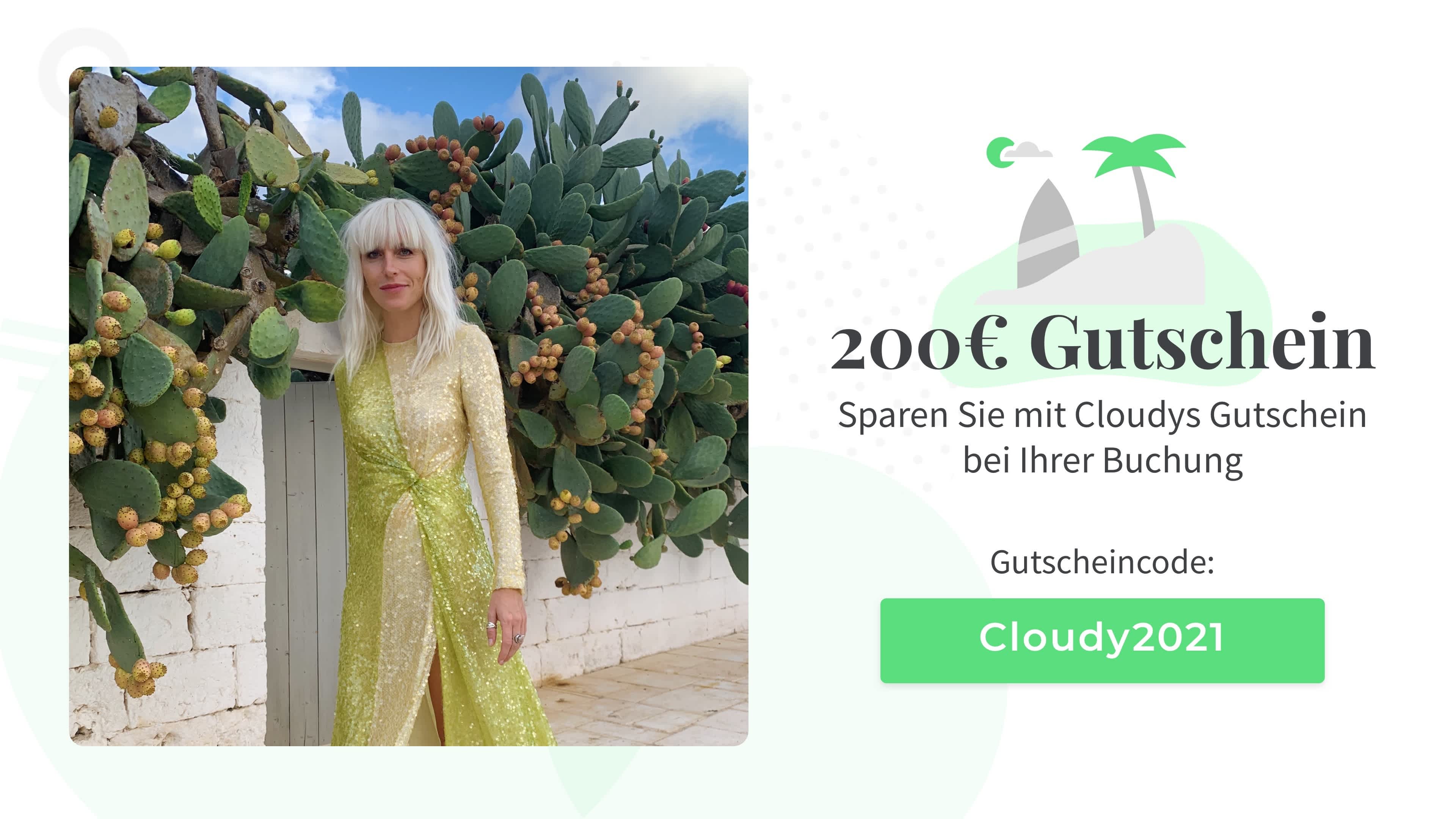 200 Euro Gutschein von Influencerin Cloudy Zakrocki für eine Tourlane Reise