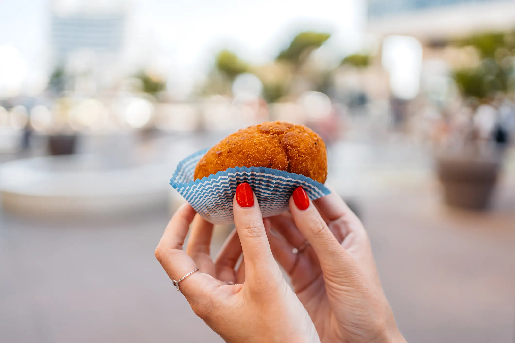 Italien, Essen, Arancini Arancini (Reisbällchen)