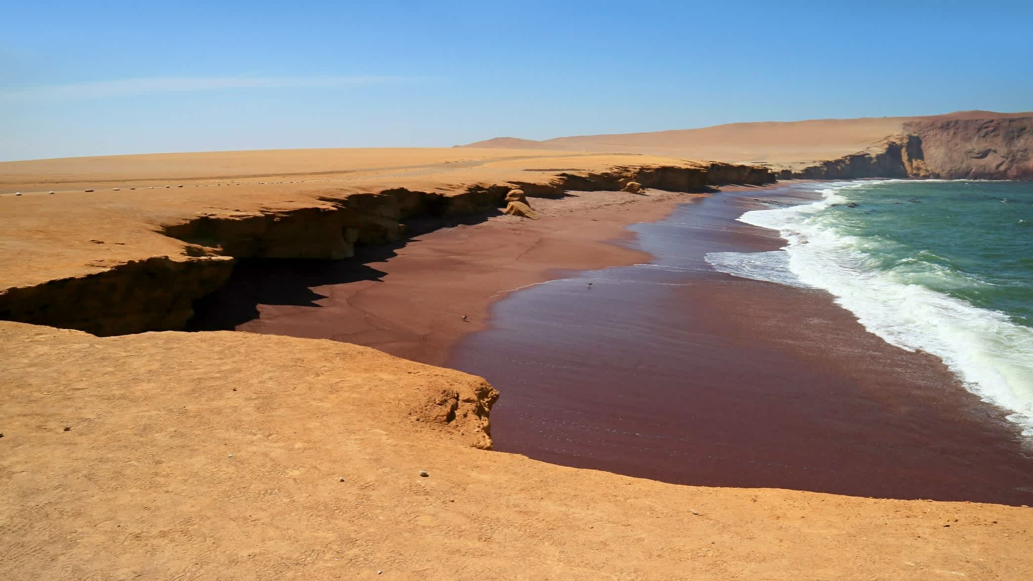 Plage de Playa Roja, Pérou