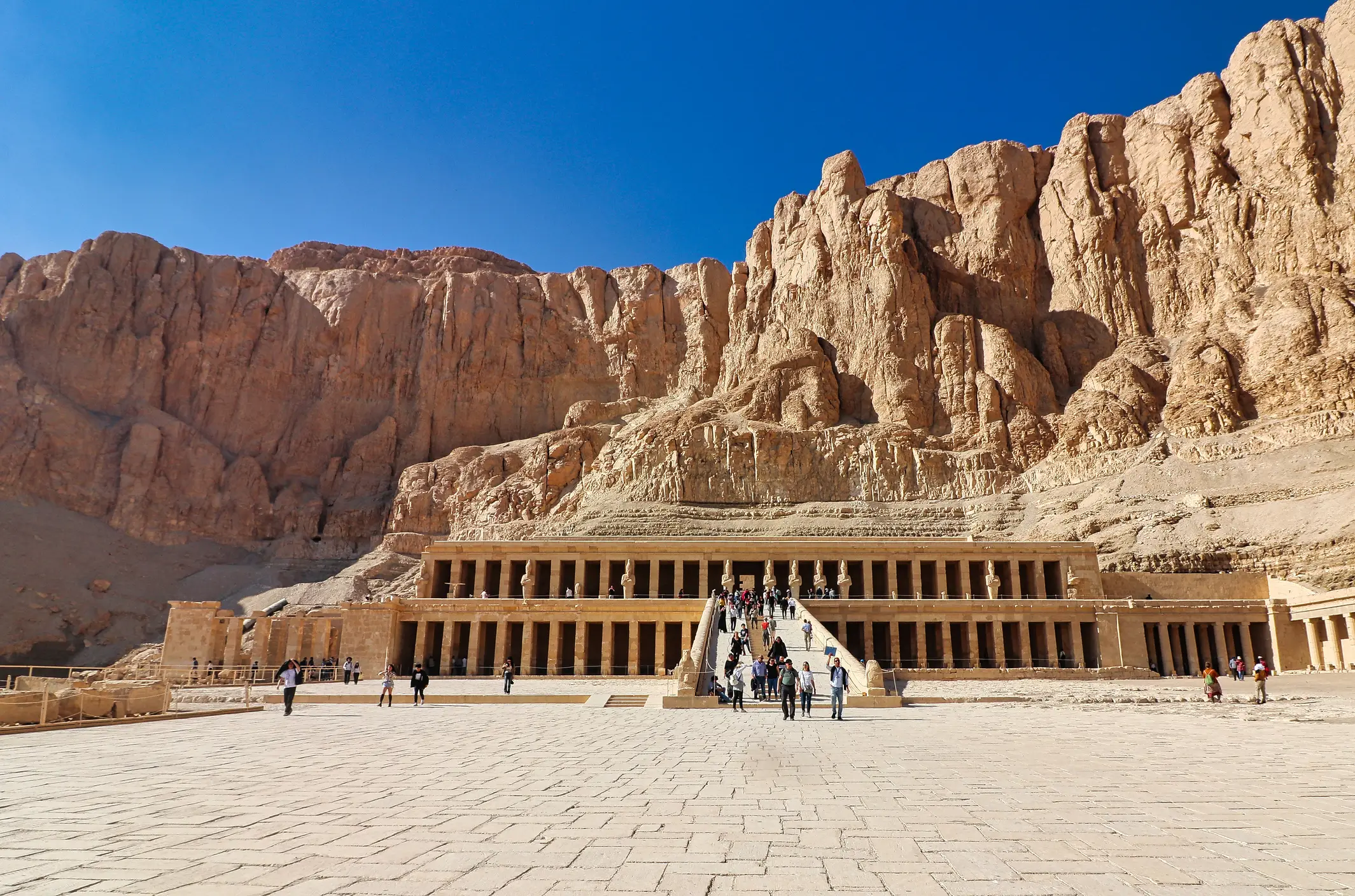 Totentempel der Hatschepsut, Luxor, Ägypten.

