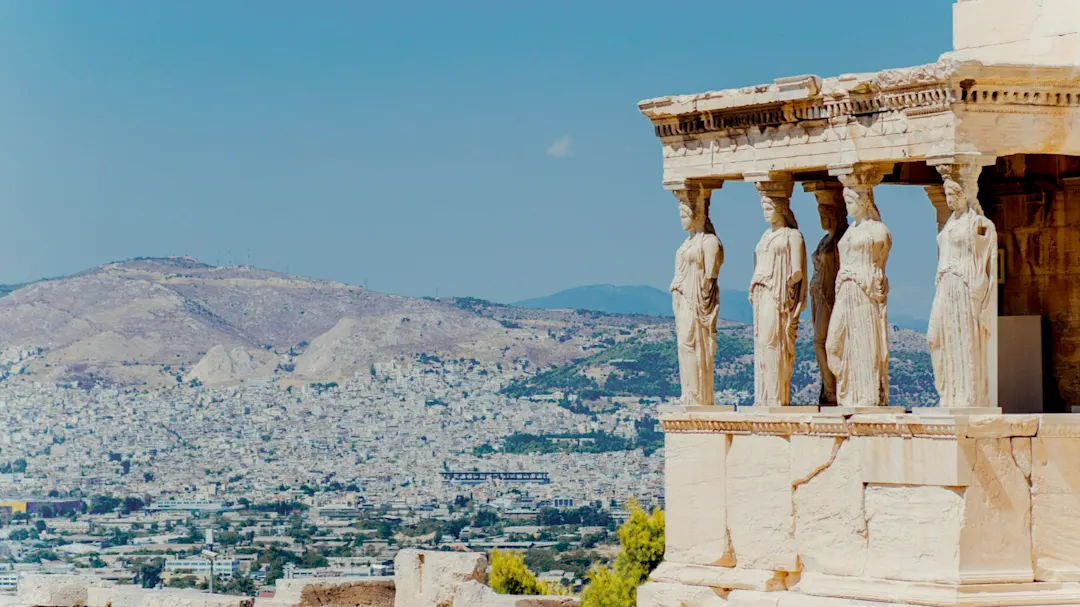 Greece, Athens, Erechtheion Temple