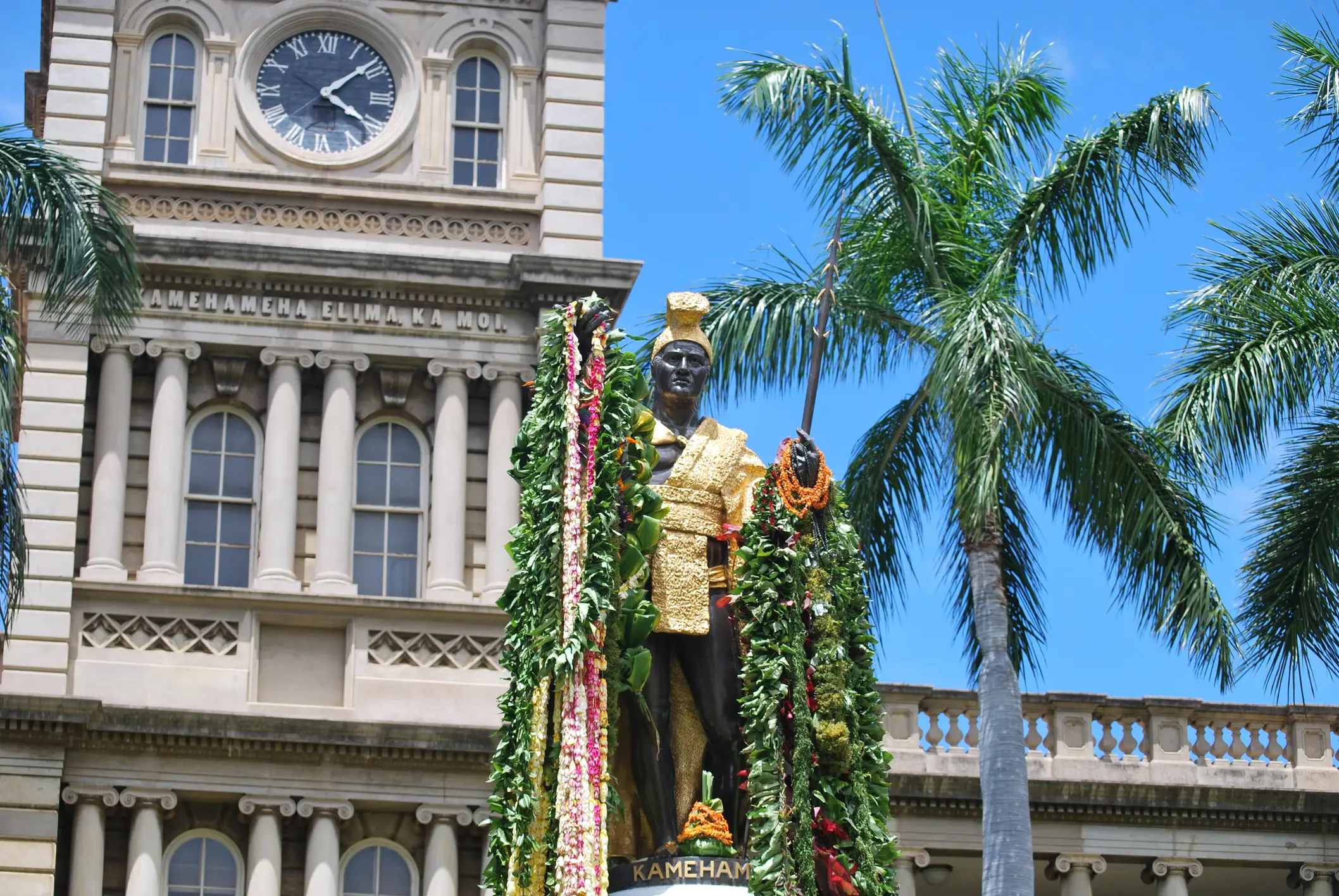 Statue roi Kamehameha, Honolulu