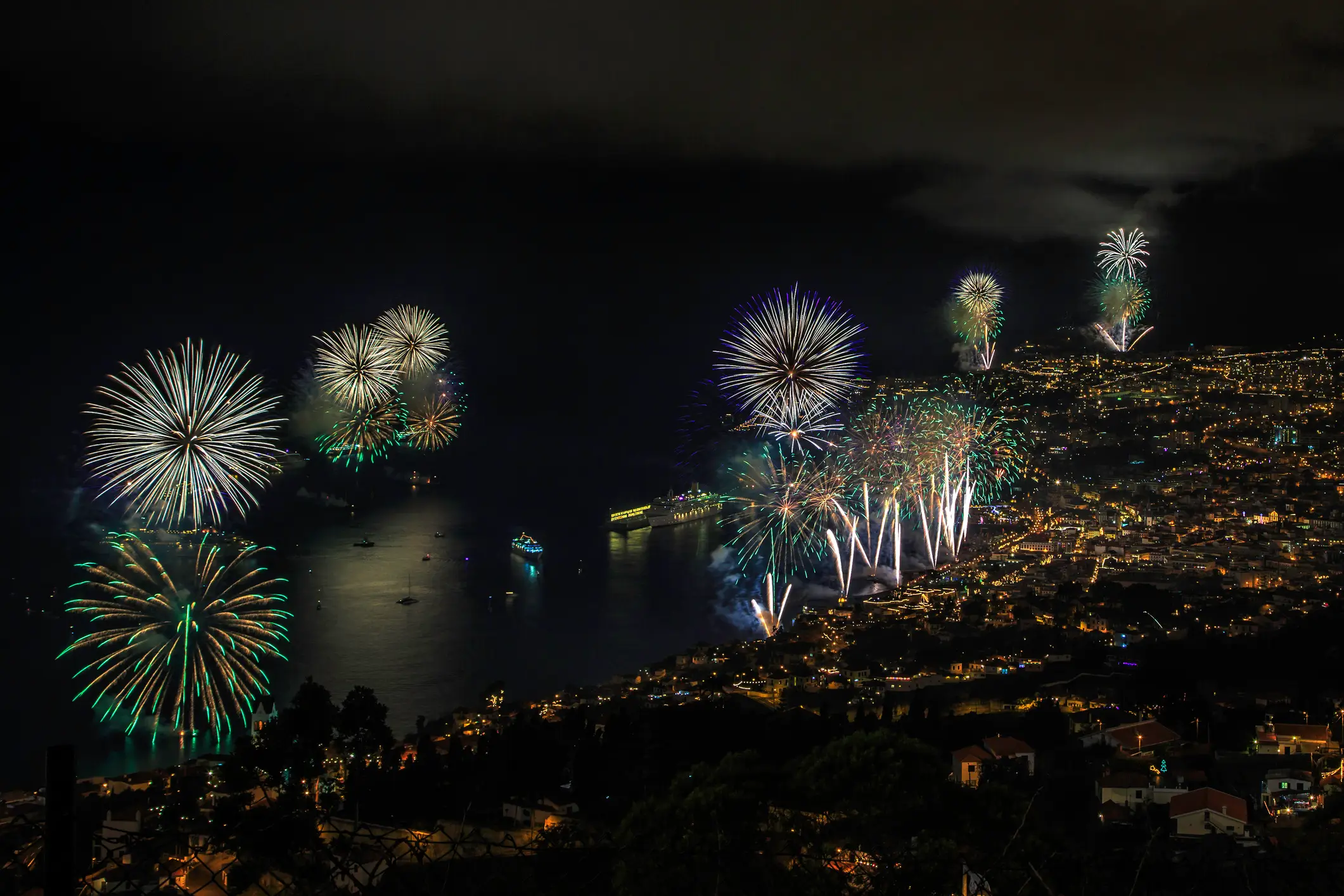 madeira fireworks