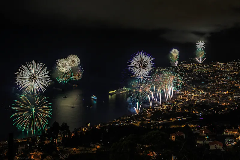 madeira fireworks