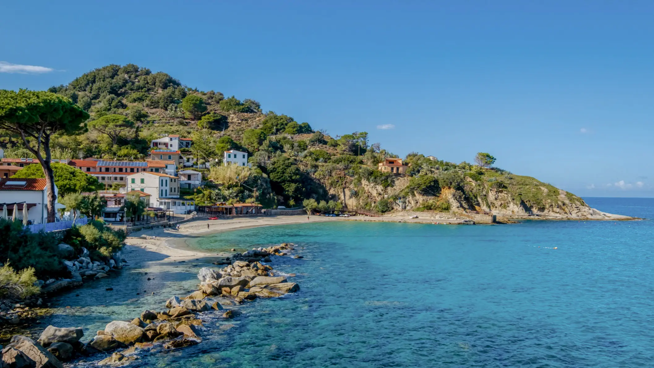 Sant'Andrea auf Elba (Toskanischen Archipel, Italien)