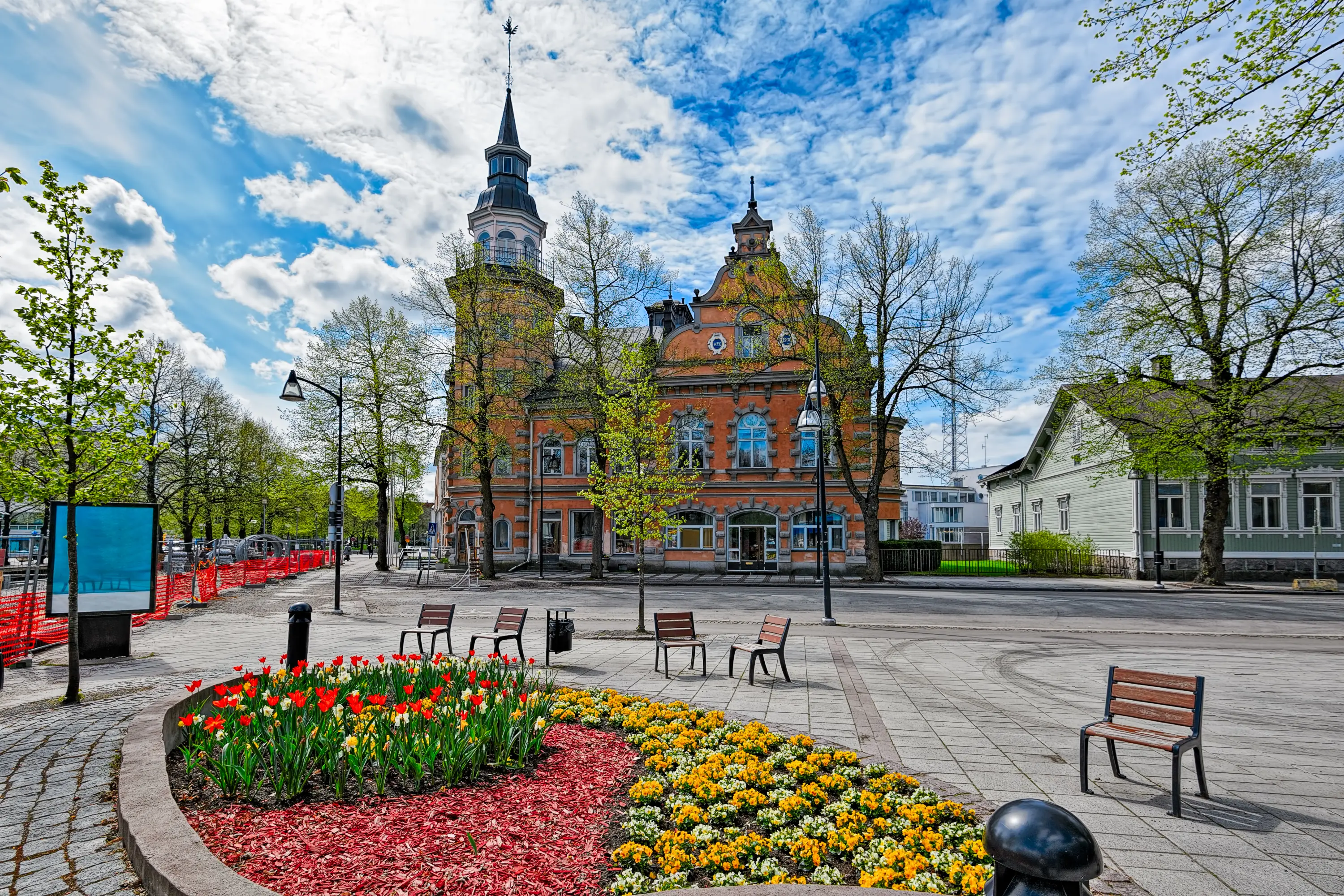 Rauma, Alt, Finnland, Architektur, Außenaufnahme von Gebäuden Rauma, Alt, Finnland, Architektur, Außenaufnahme von Gebäuden