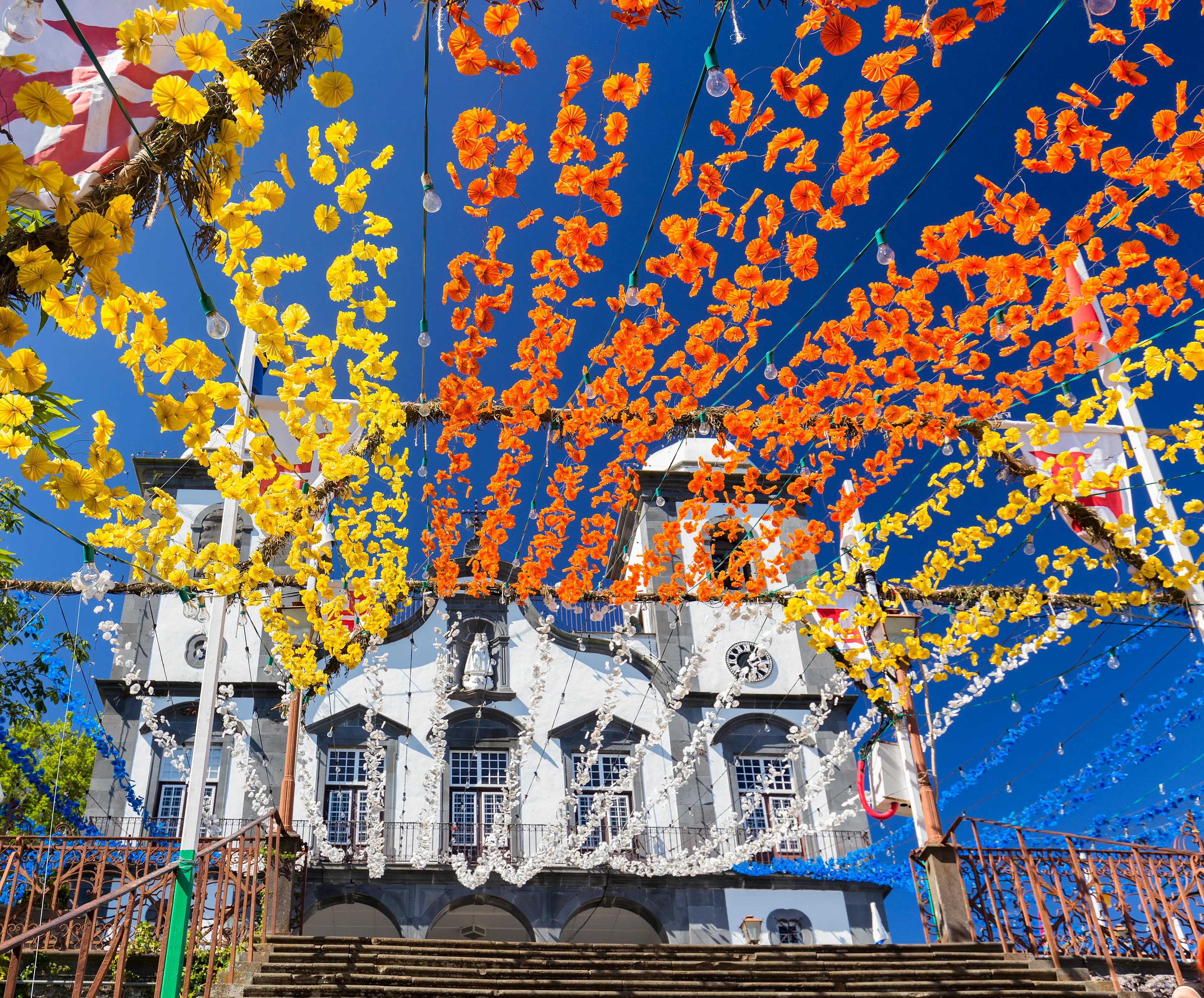 Fleurs, carnaval de Madère, Portugal