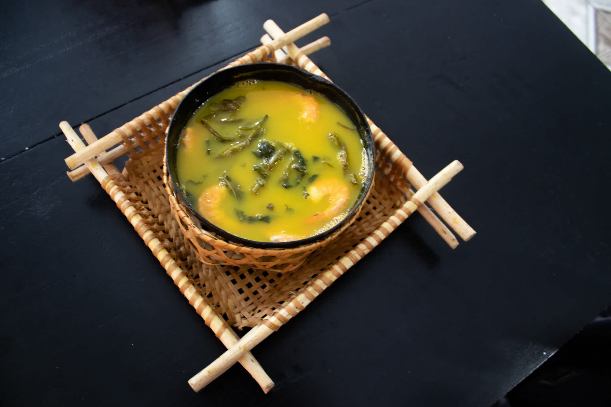 Tacacá, soupe épicée typique du Brésil
