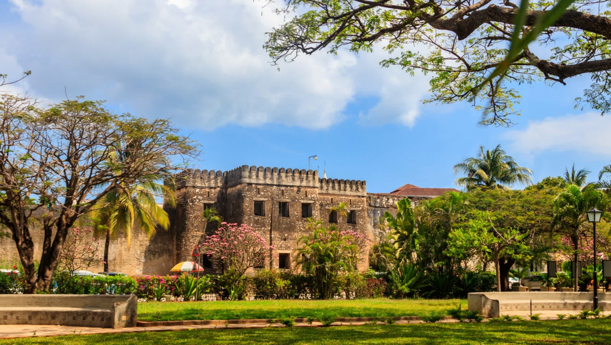 Forteresse du vieux fort à Stone Town à Zanzibar, Tanzanie