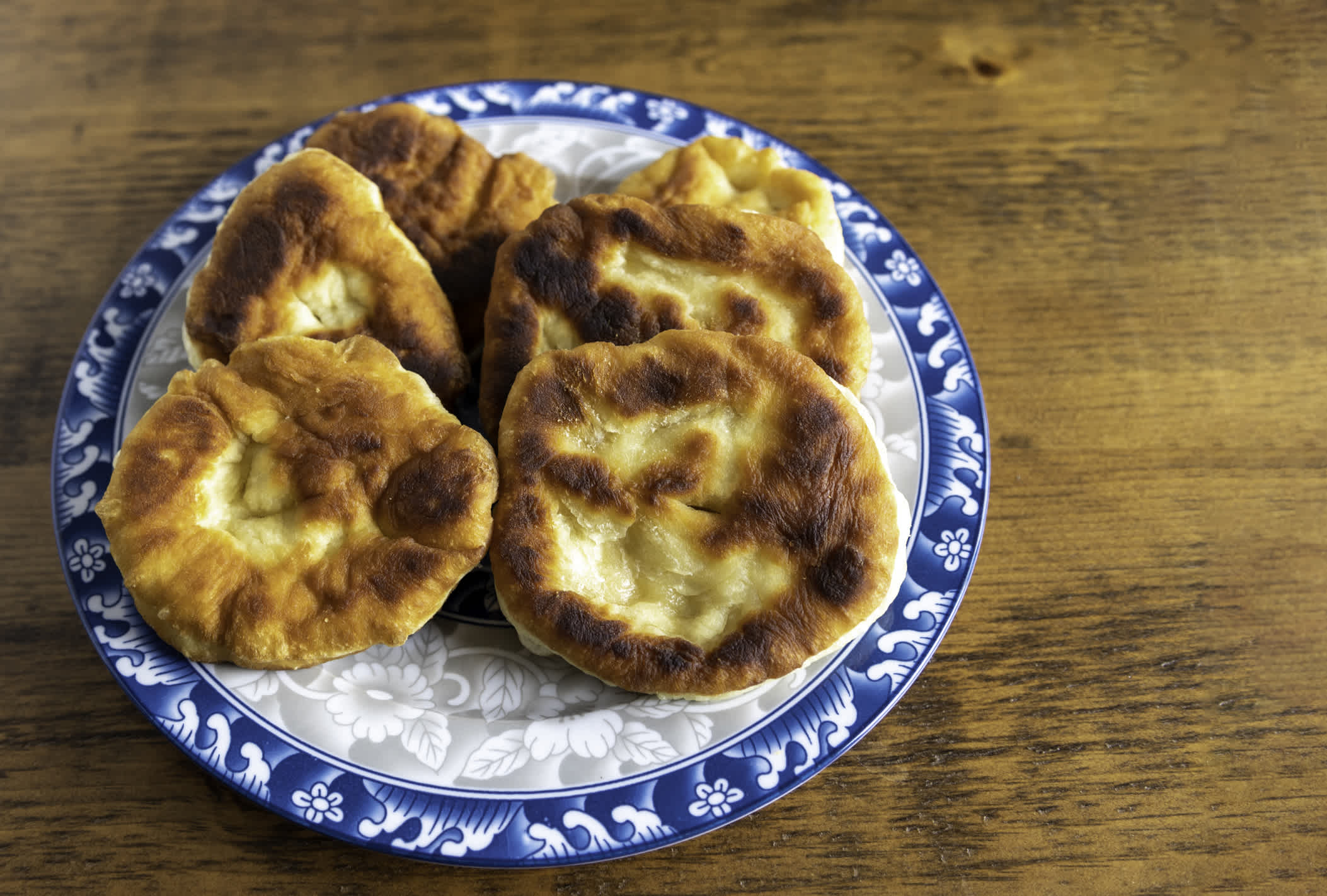 Bannock, das typische kanadische Essen.
