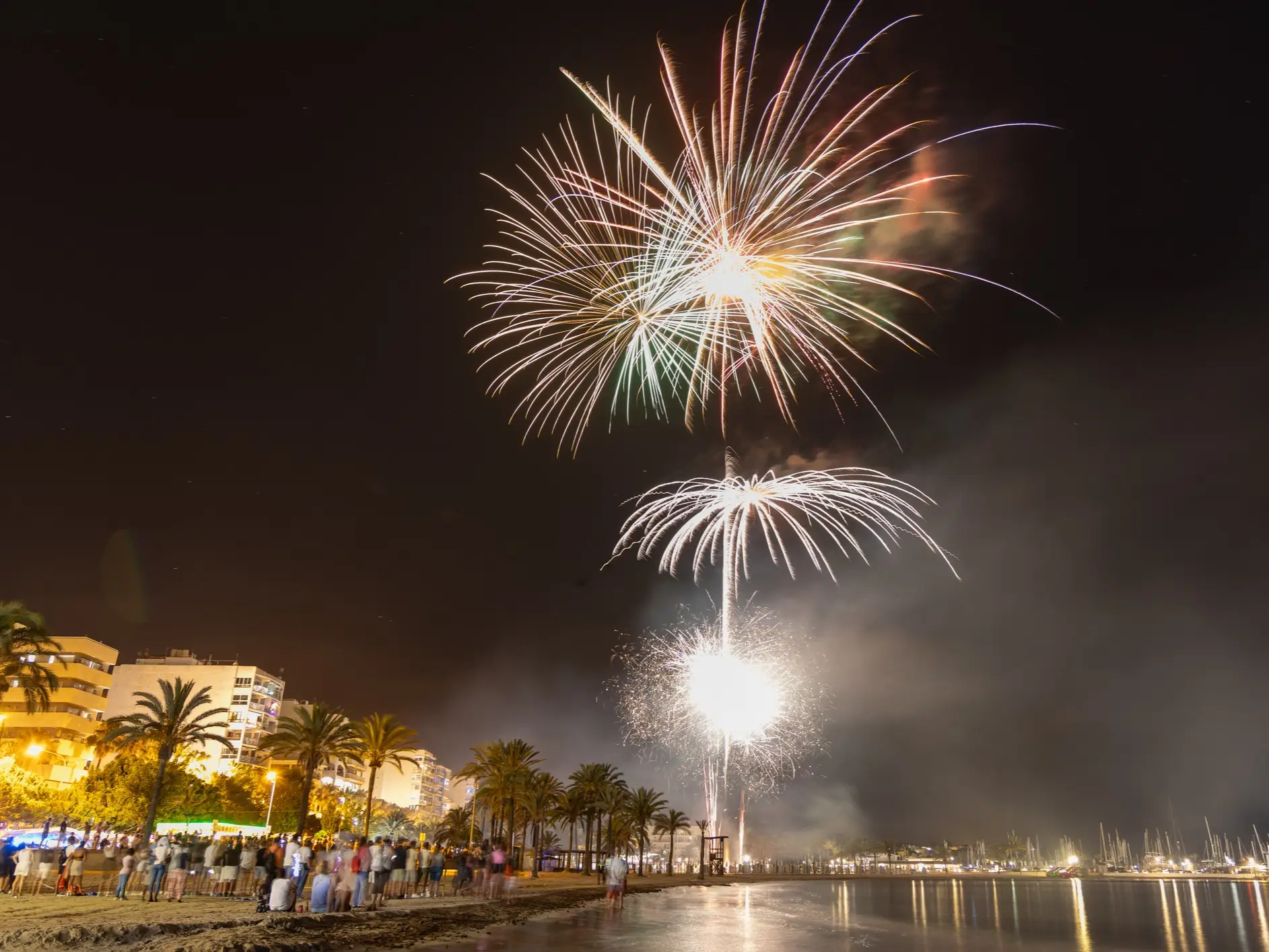Spanien, Mallorca, Silvester