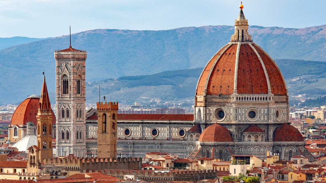 Kathedrale Santa Maria del Fiore à Florence en Italie